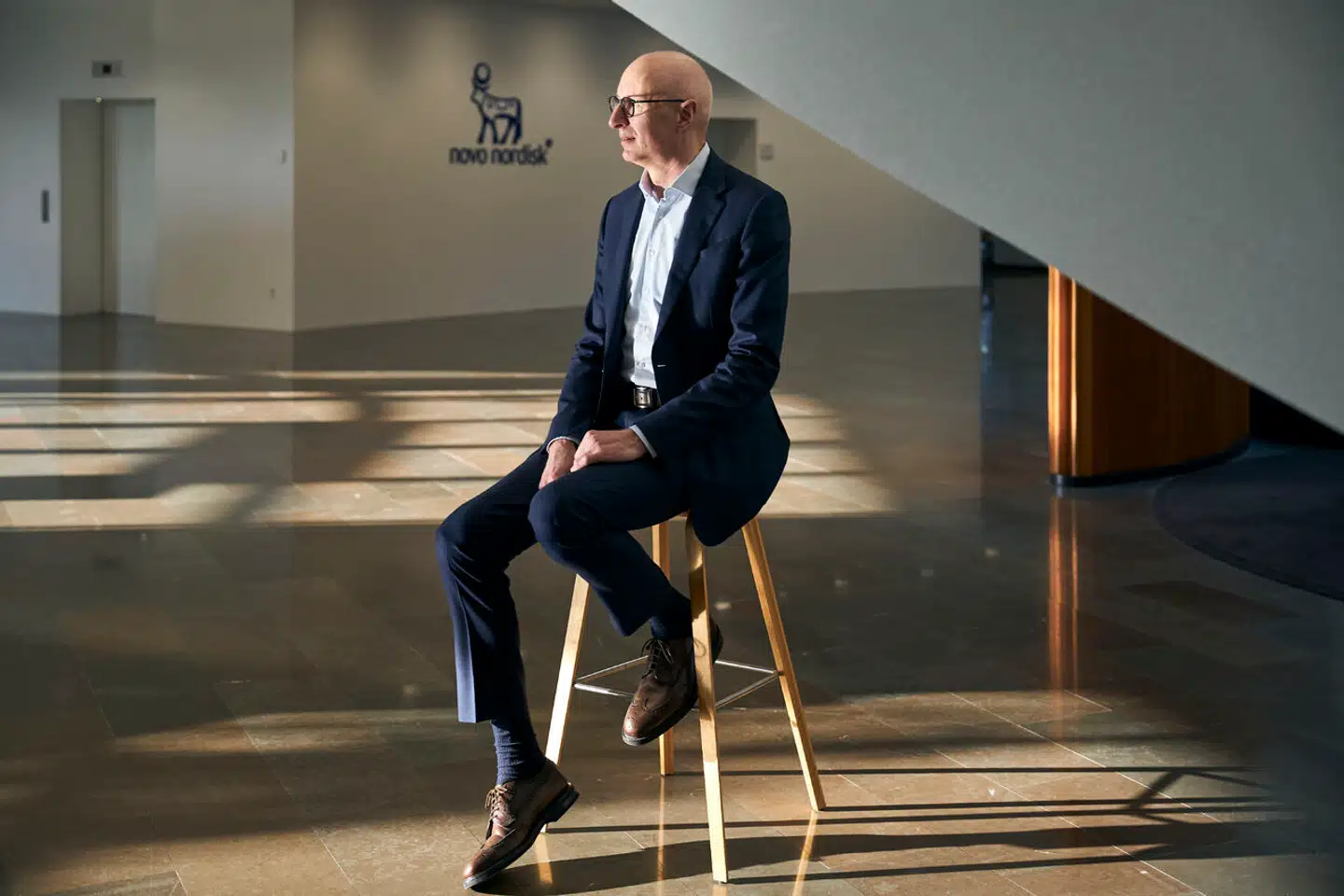 Novo Nordisks aktiekurs gik tirsdag amok, efter at det stod klar, at den populære slankemedicin, Wegovy, også kan reducere antallet af hjerteanfald og slagtilfælde. Topchef Lars Fruergaard Jørgensen mænger sig nu med de helt store selskaber på verdensplan. Arkivfoto: Niels Ahlmann Olesen