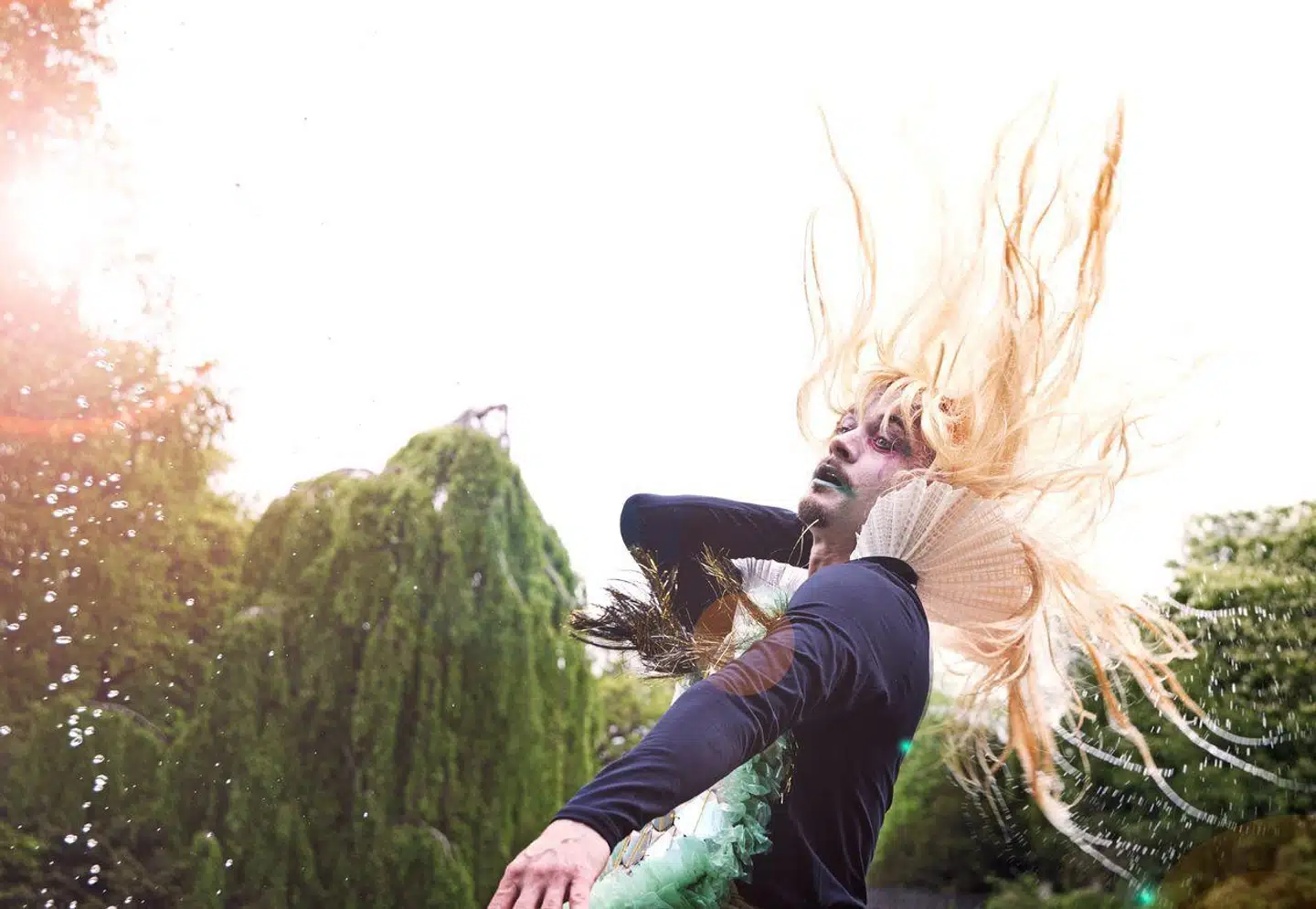 Anders Budde Christensen svinger med manken og giver den gas i »Stormen«. PR-foto: Gudmund Thai