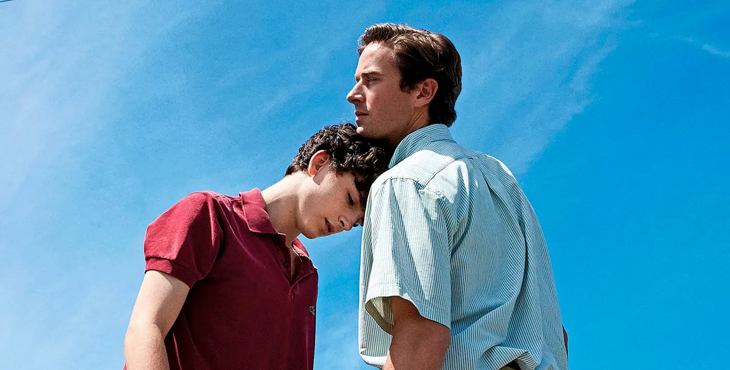 Timothée Chalamet som Elio og Armie Hammer som Oliver i Luca Guadagninos rørende »Call Me By Your Name«. PR-foto UIP