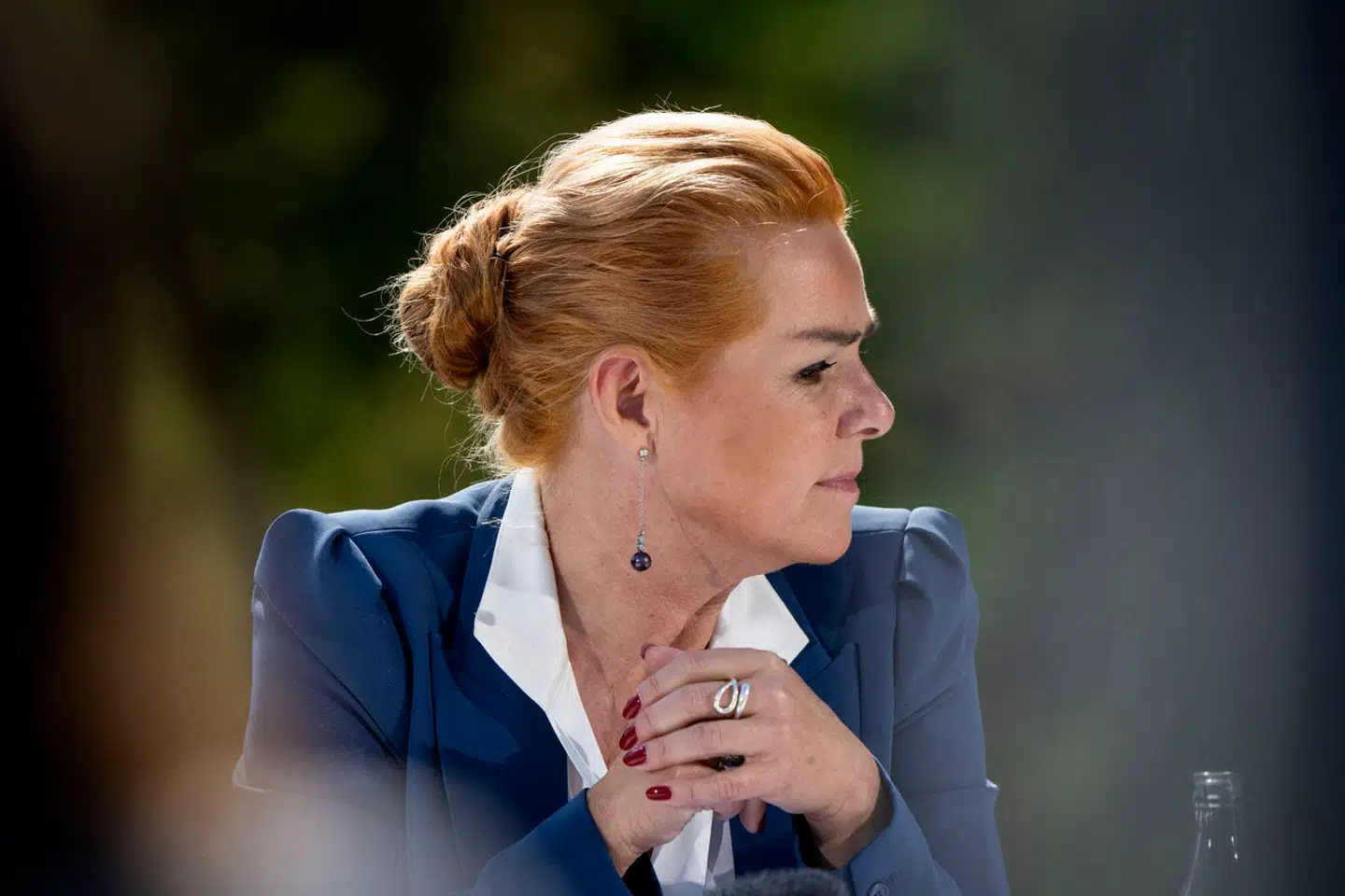 Danmarksdemokraternes Inger Støjberg har formentlig kongerigets mest kendte knold.