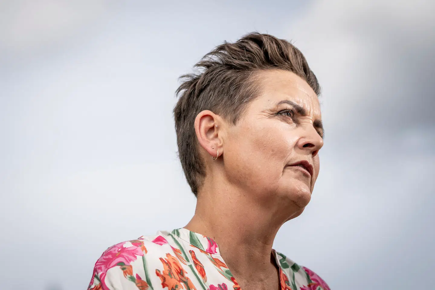 Pia Olsen Dyhr er langtfra tilfreds med SVM-regeringens førte politik. Hun luftede sine frustrationer på partiets pressemøde mandag.