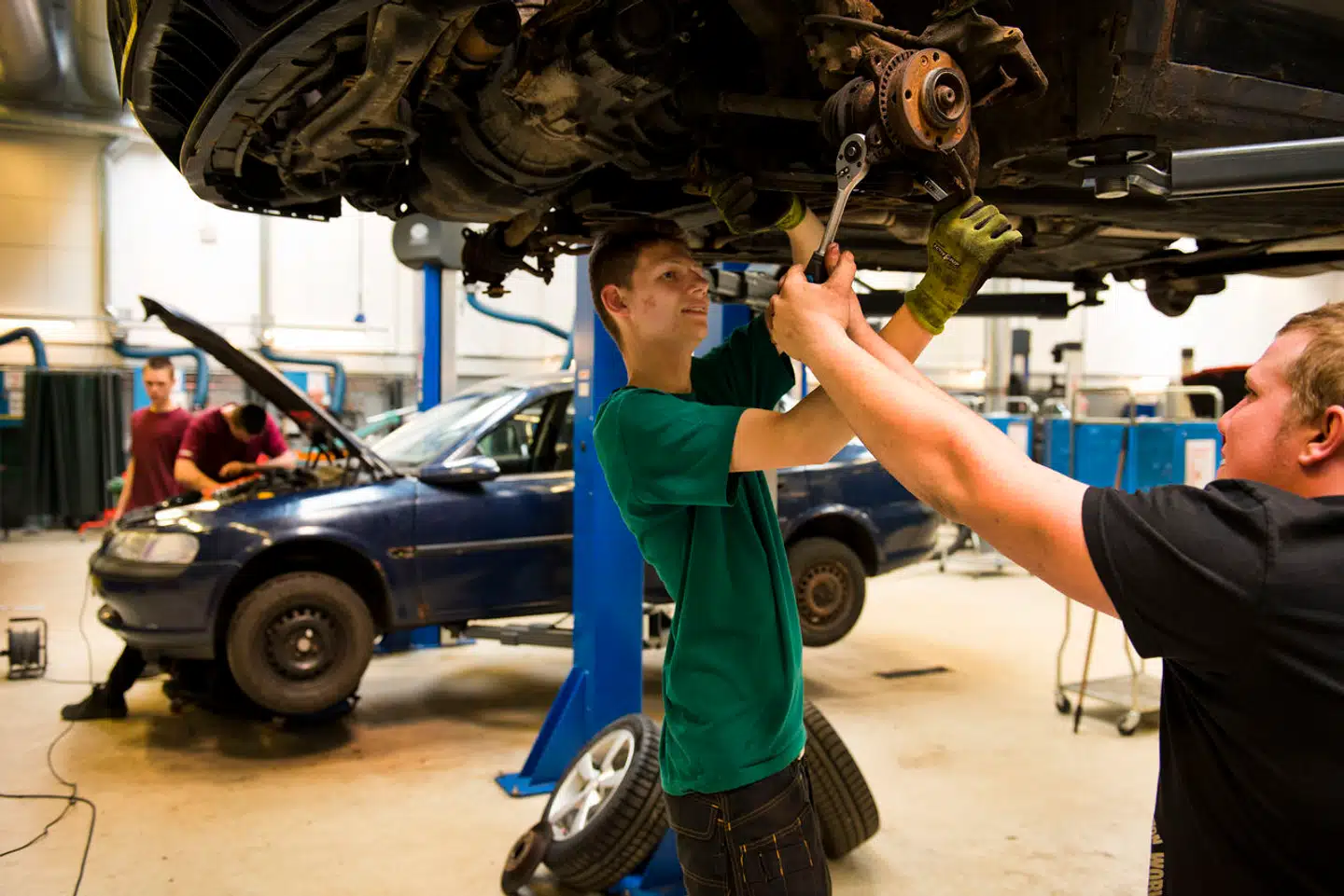 Meldingen kommer i forbindelse med Socialdemokratiets sommergruppemøde i Horsens, hvor statsministeren har besøgt en række erhvervsuddannelser på skolen Learnmark i Horsens. (Arkivfoto: Søren Bidstrup/Ritzau Scanpix)