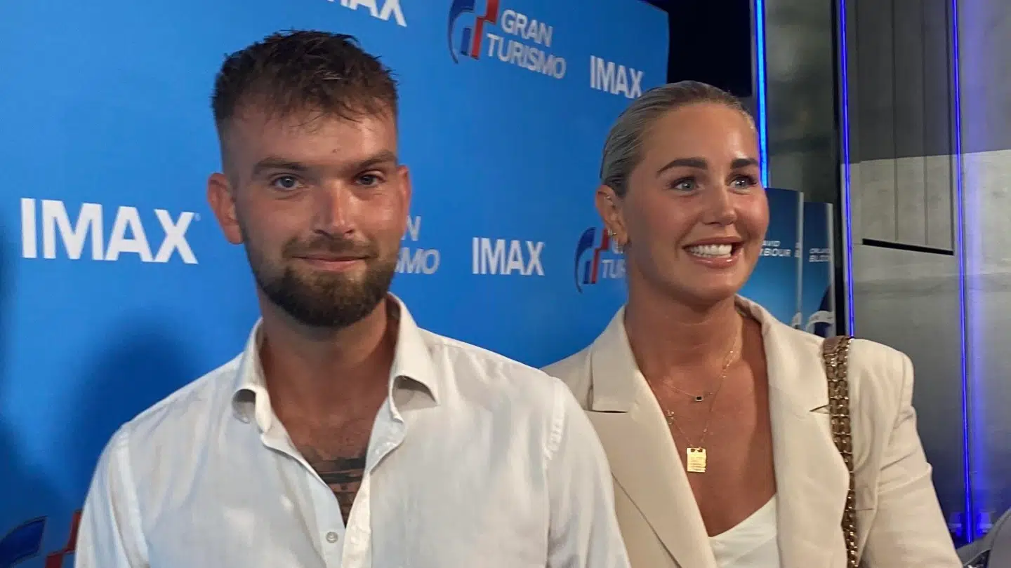 Jeanette Ottesen sammen med Christian Wahlgreen.