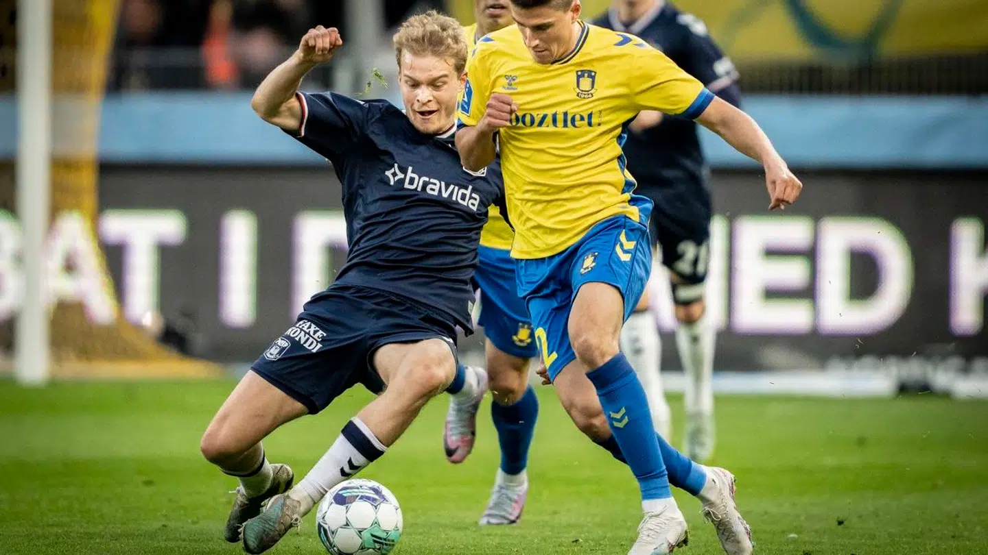 Carl Björk har ikke fået scoret for Brøndby.