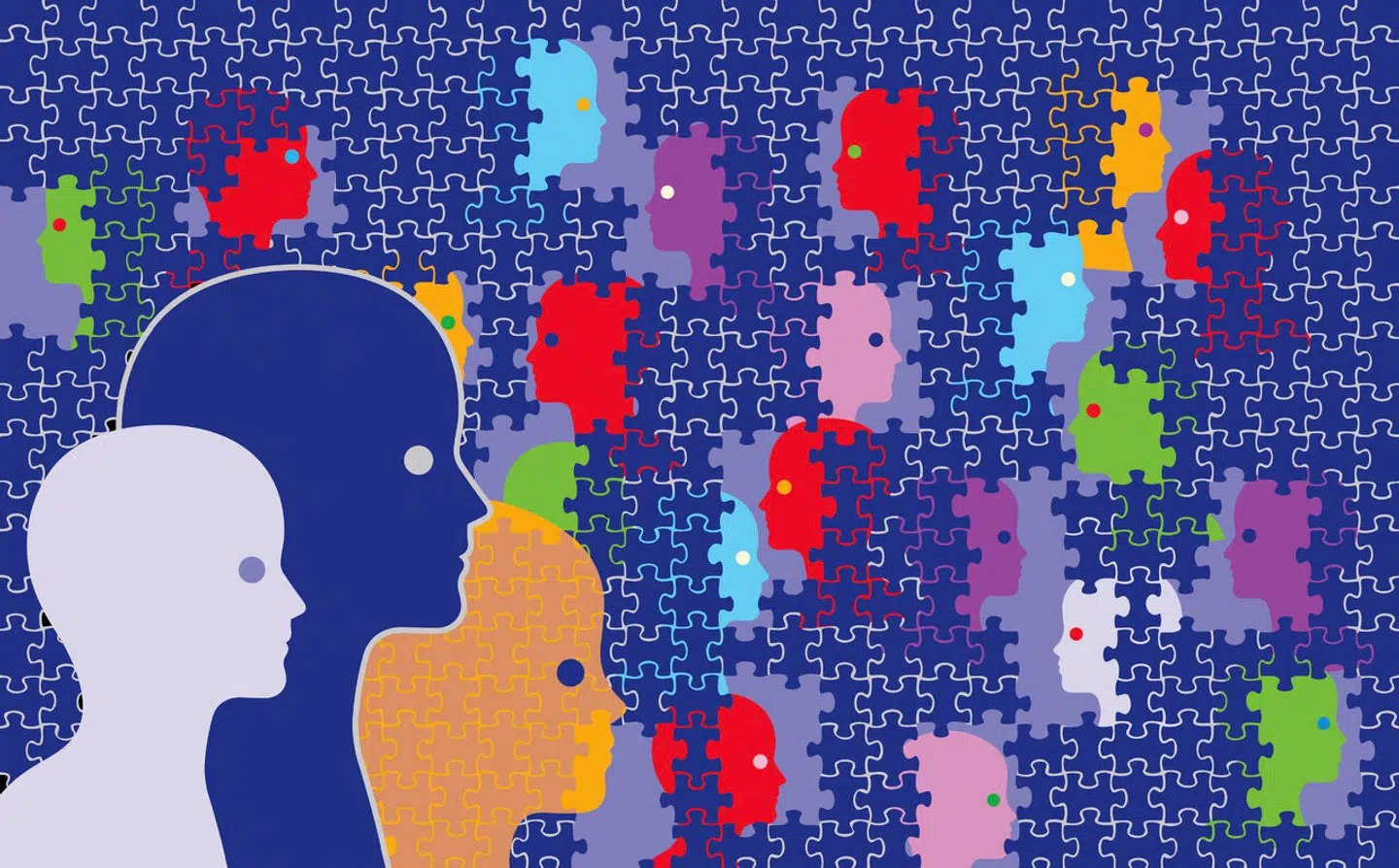 »Når vi ikke føler os inkluderede, er der nogle, der bliver tavse eller venter med at tage problemer og afvigende synspunkter op,« skriver ledelsesrådgiver Christian Ørsted. Illustration: Klaus Meinhardt/Ritzau Scanpix