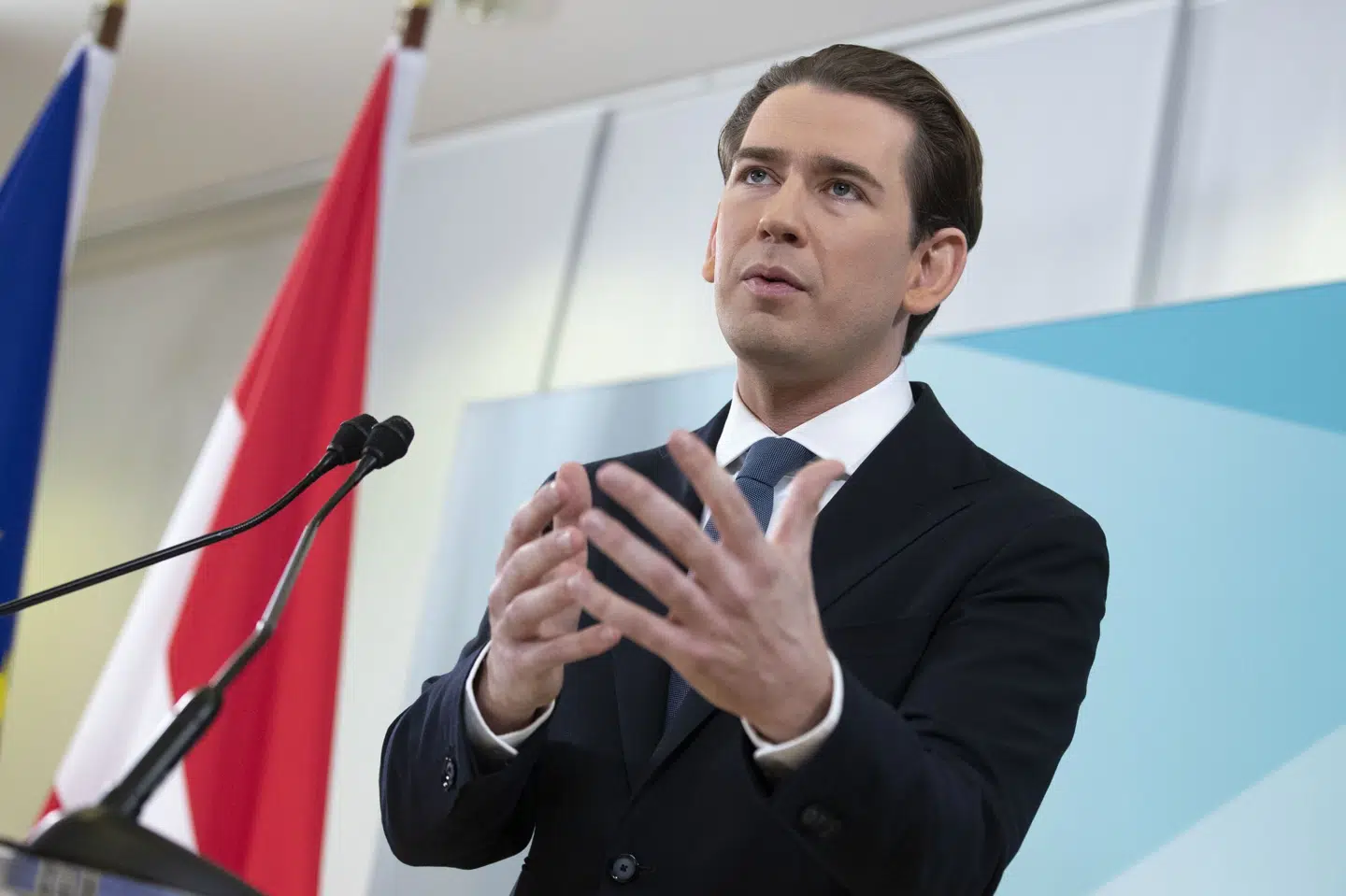 Østrig indleder den 18. oktober en retssag mod den tidligere konservative kansler Sebastian Kurz, som er blevet tiltalt for at have afgivet urigtig forklaring til en parlamentarisk En retssag indledes mod ham den 18. oktober. Lisa Leutner/Ritzau Scanpix