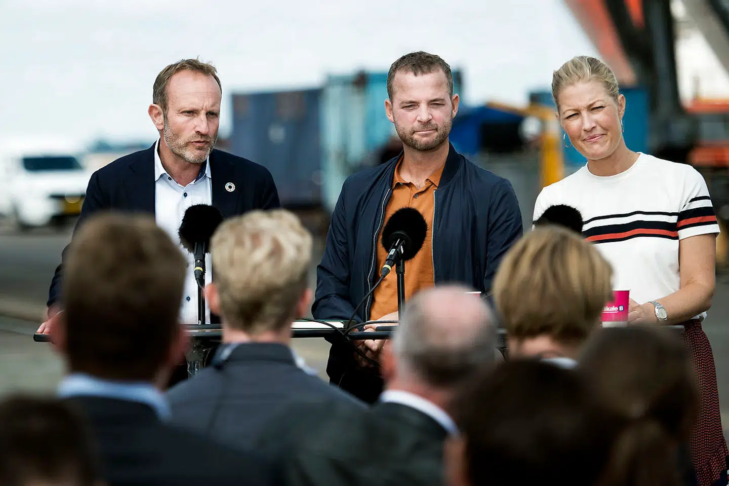 Arkivfoto: Radikales gruppeledelse før rokaden 7. juni. Morten Østergaard som formand og Sofie Carsten Nielsen samt Martin Lidegaard som næstformænd.