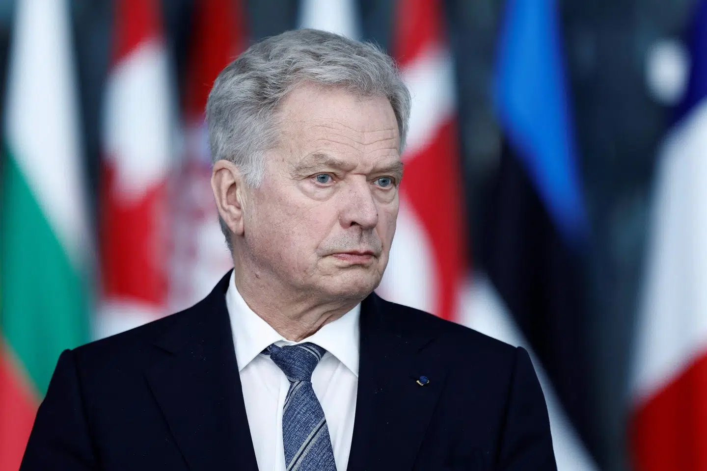 Finlands præsident, Sauli Niinistö, har i de senere år både lagt lokaler til et amerikansk-russisk topmøde og kæmpet med den tyrkiske præsident, Recep Tayyip Erdogan, om at få Finland med i Nato. Den 24. august fylder Niinistö 75 år. (Arkivfoto). Kenzo Tribouillard/Ritzau Scanpix