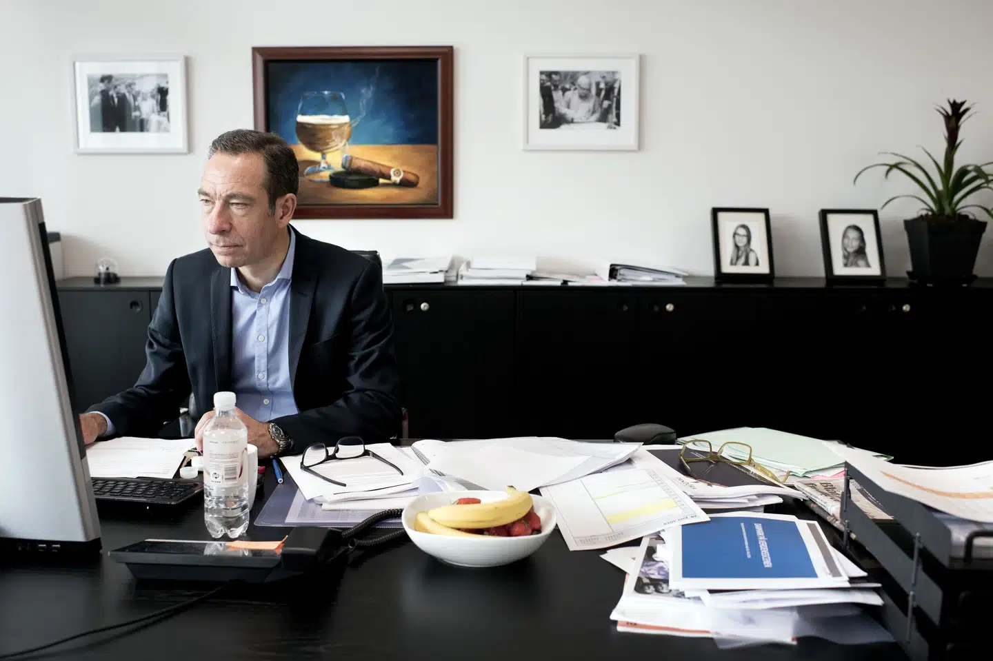 Her ses Anders Colding Friis i 2015, da han var topchef i smykkevirksomheden Pandora. Fredag 25. august fylder han 60 år. (Arkivfoto). Linda Kastrup/Ritzau Scanpix