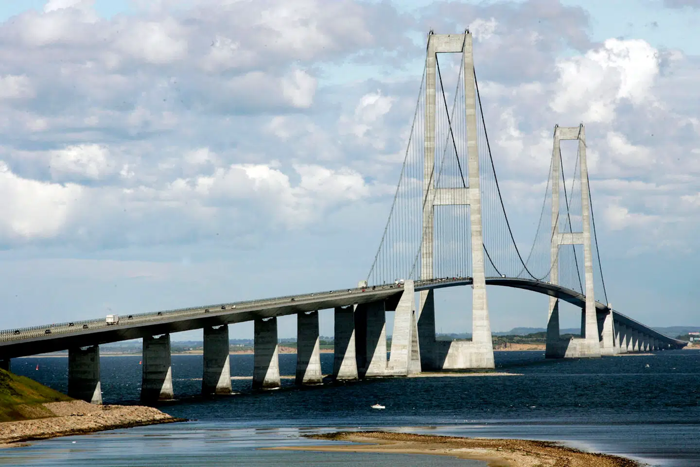 Arkivfoto: Storebæltsbroen forventes åbnet kl. 16:30