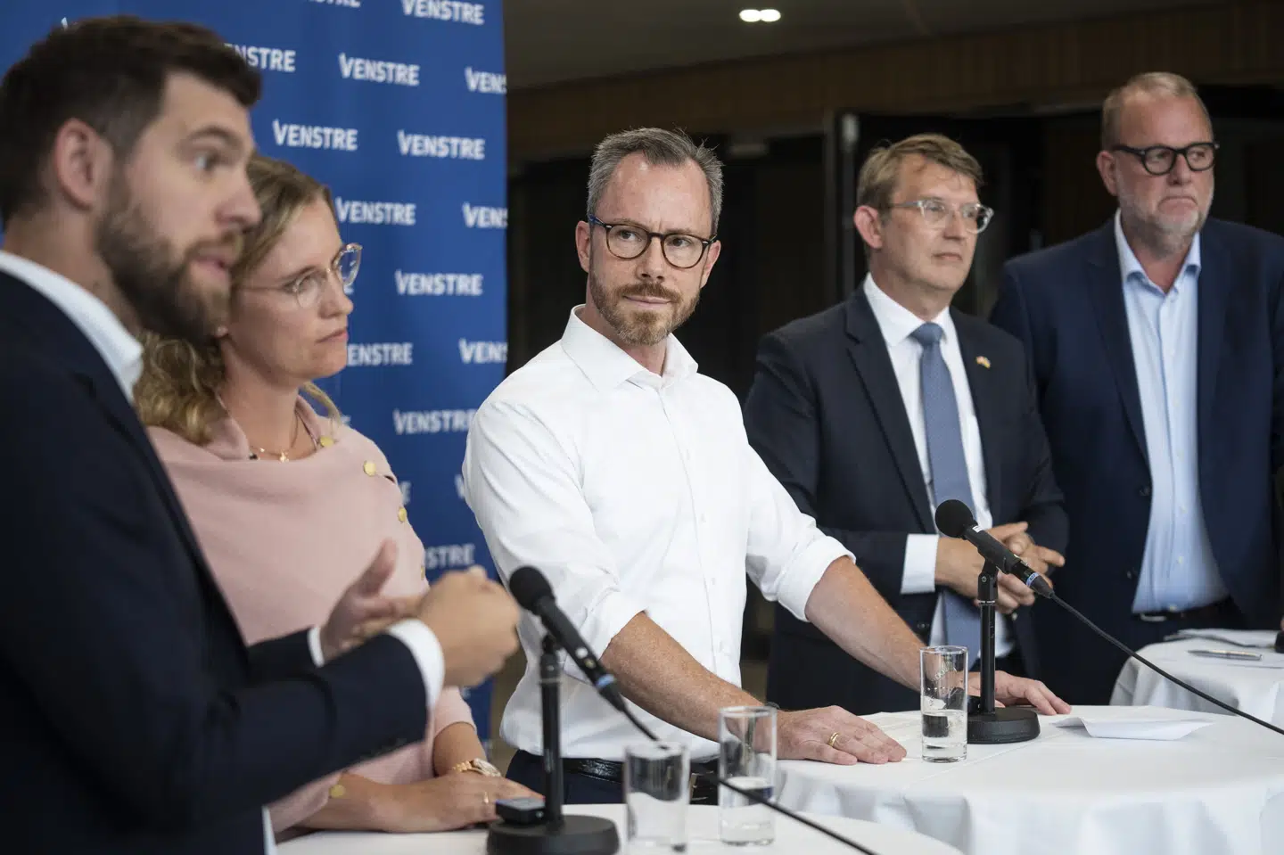 Venstre-toppen kan mandag se, at partiet har fået sin bedste meningsmåling fra Voxmeter i år. (Arkivfoto).