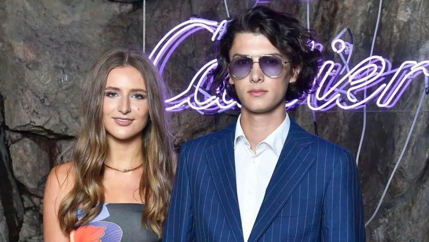 Benedikte Thoustrup og grev Nikolai studerer og arbejder begge som modeller. Særligt greven er travlt beskæftiget som model, mens Benedikte Thoustrup er selvstændig med et accessoires-firma. Foto: Scanpix