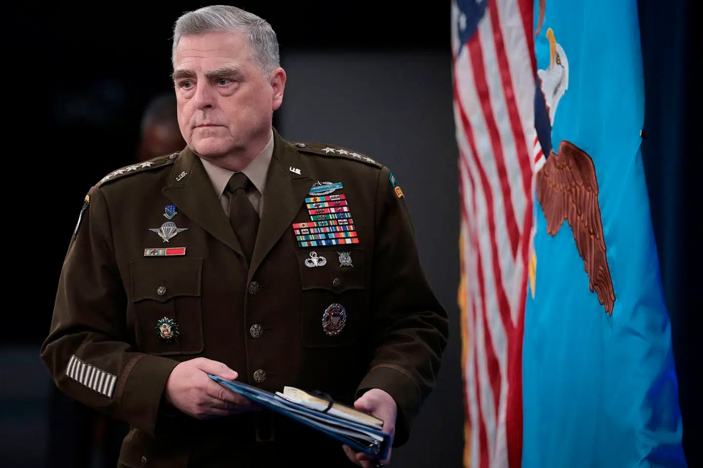 USAs topgeneral, Mark Milley, sagde for nylig, at de seneste to måneder af offensiven har været »lange, blodige og langsommelige«. (Foto: Win Mcnamee/Ritzau Scanpix)