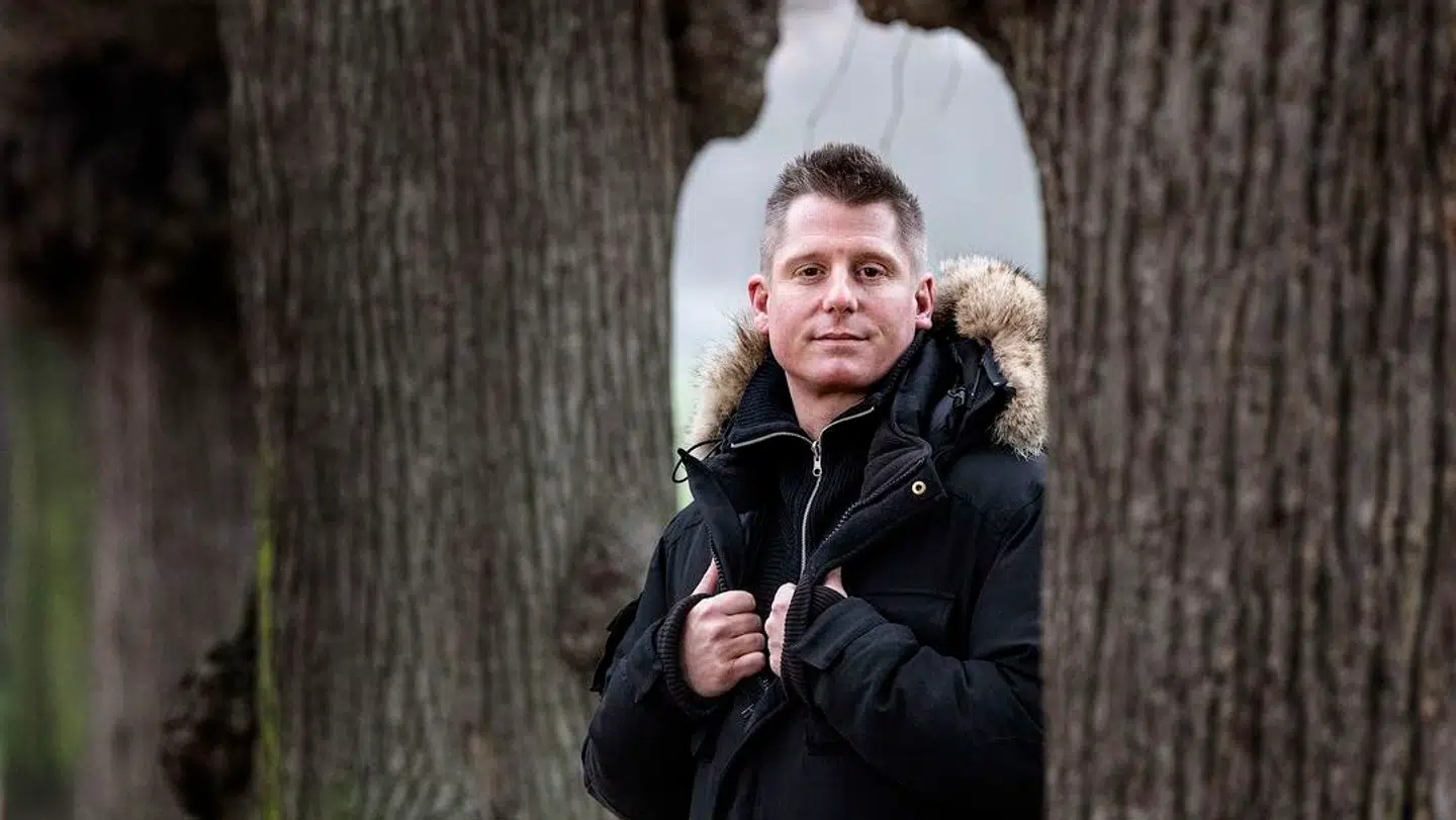 Skuespiller Robert Hansen.