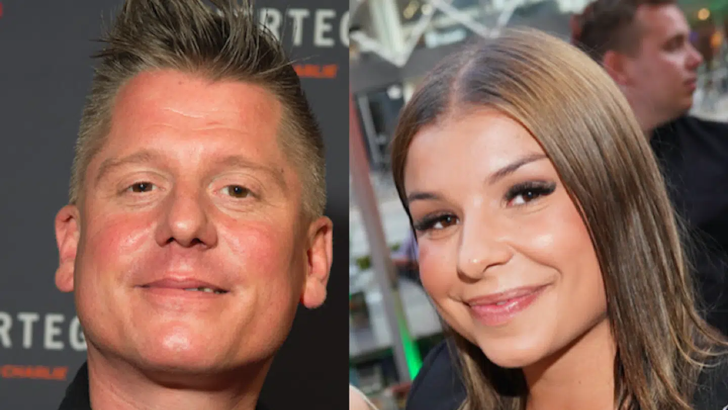 Robert Hansen og Nynne Larsen dannede par tilbage i 2020 og 2021, men i dag er den 49-årige skuespiller dømt for vold mod den 16 år yngre ekskæreste, som tidligere har været kendt fra reality-tv. Foto: Peter Hauerbach og Janus Nielsen