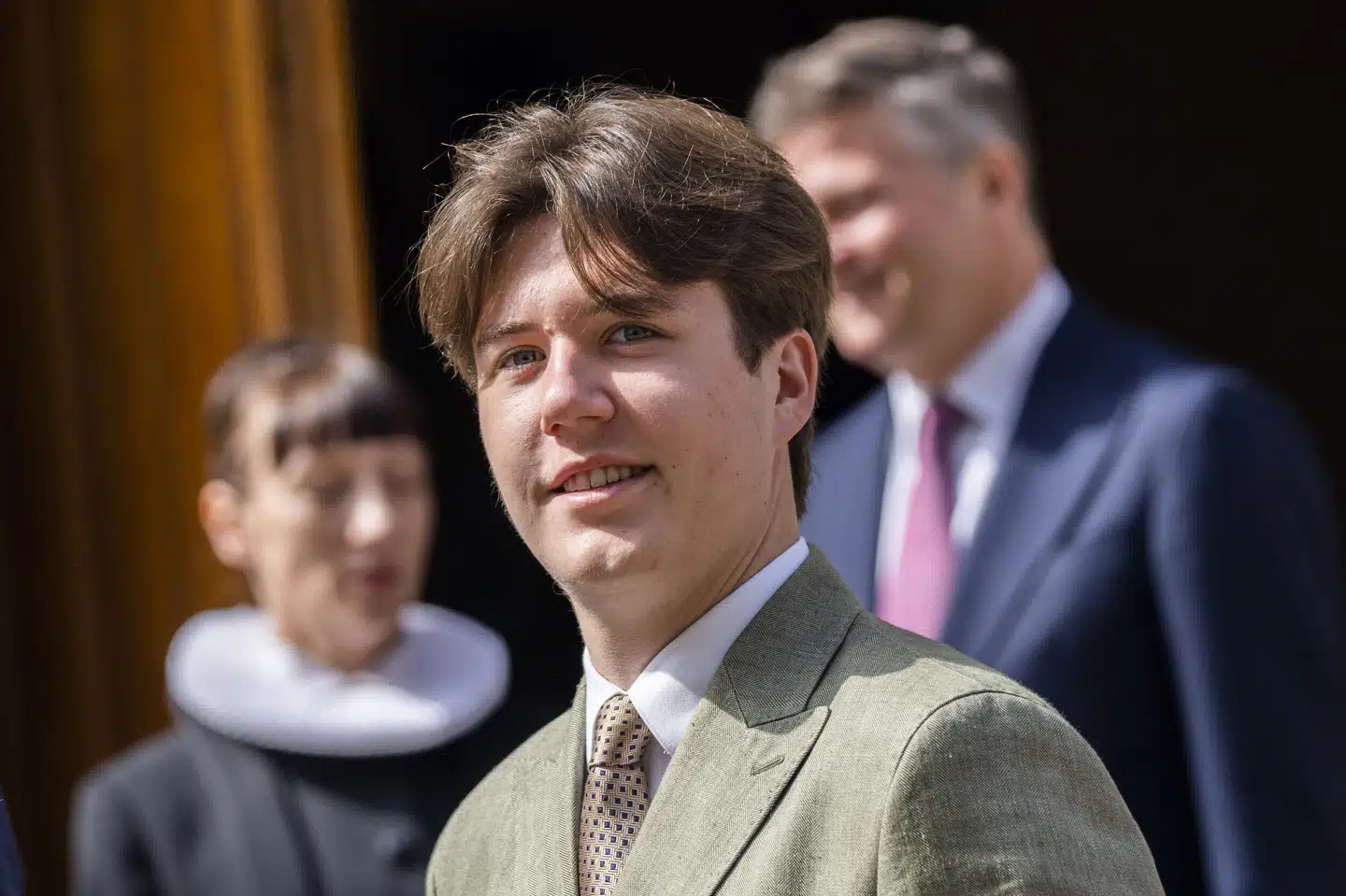 Prins Christian var onsdag på besøg på Christiansborg med kronprins Frederik. (Arkivfoto). Ida Marie Odgaard/Ritzau Scanpix