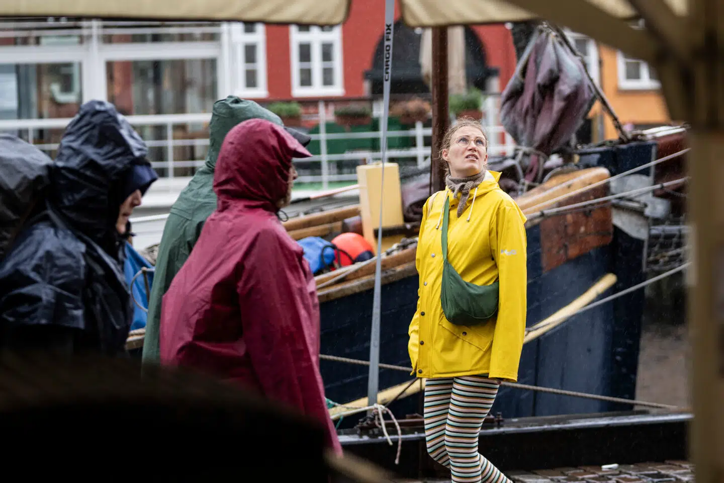 Især fredag bliver det nødvendigt med regntøj flere steder i landet. (Arkivfoto). – Foto: Thomas Traasdahl/Ritzau Scanpix