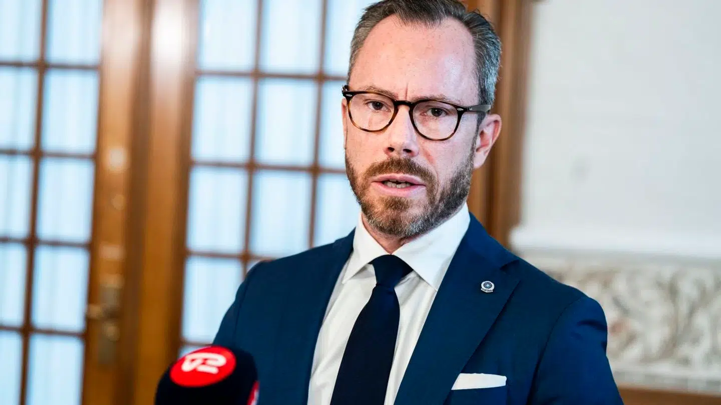 Her er økonomiminister og vicestatsminister, Jakob Ellemann-Jensen (V).
