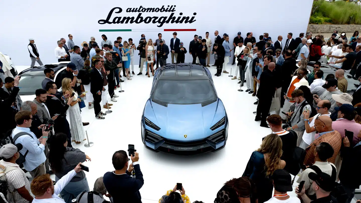 Bilproducenten Lamborghini har præsenteret sin første elbil, Lanzador.