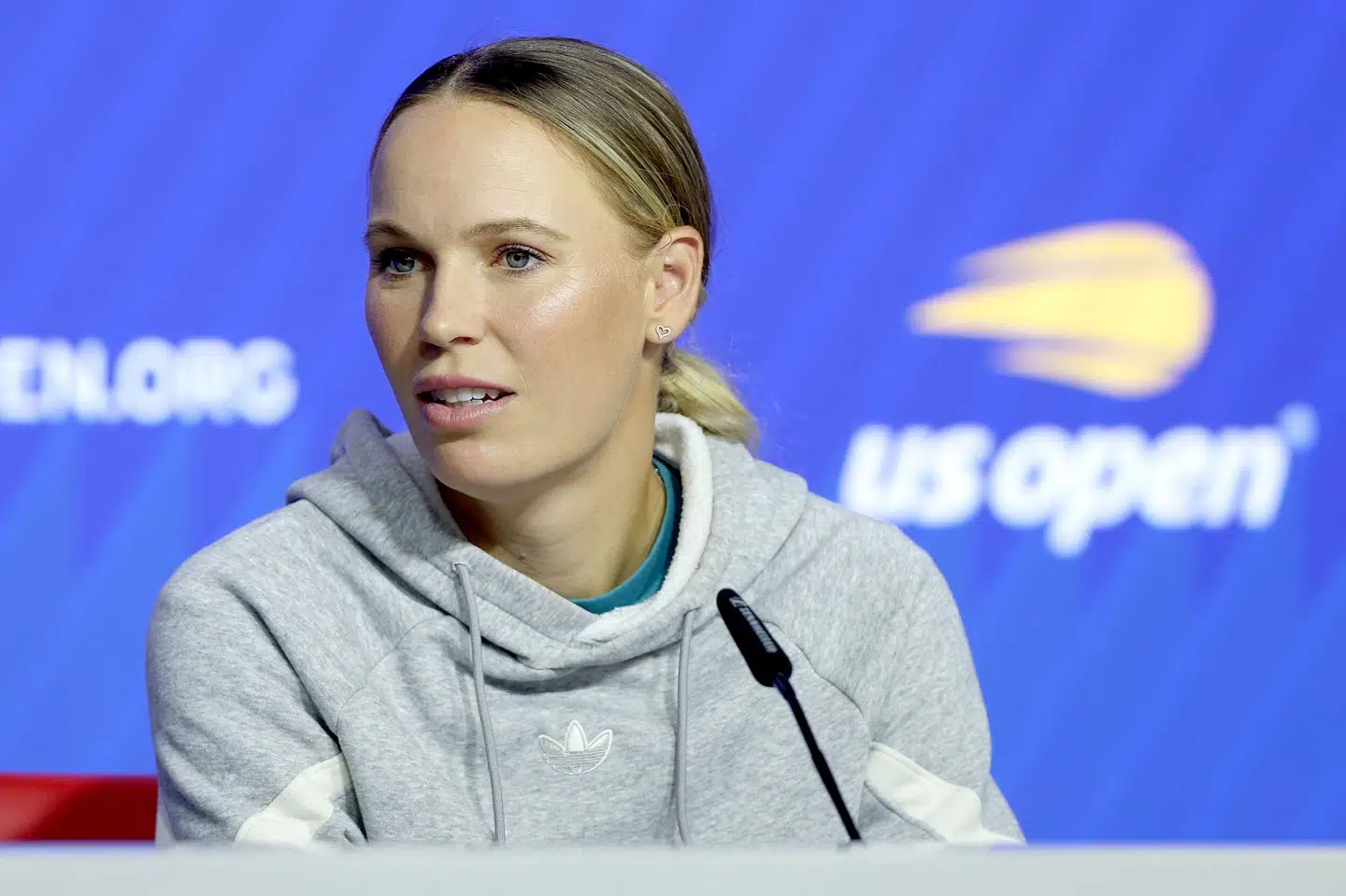Caroline Wozniacki afholdt pressemøde forud for US Open fredag aften dansk tid.
