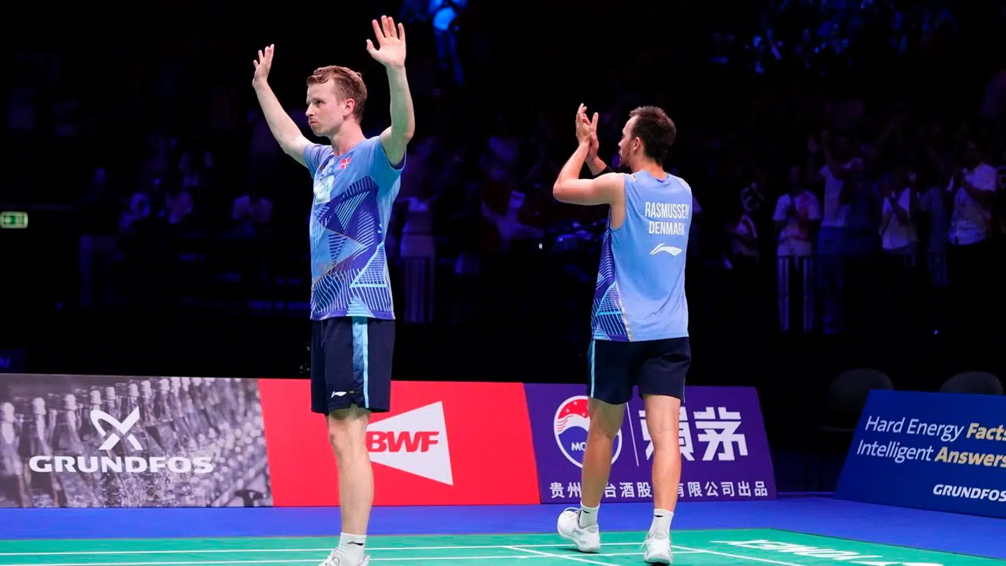 Kim Astrup og Anders Skaarup Rasmussen vandt sølv.