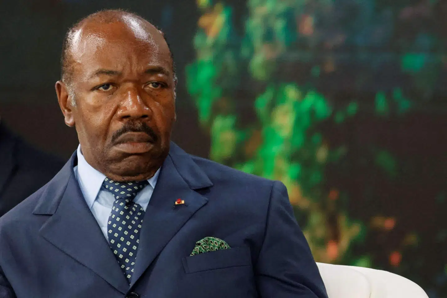Gabons præsident, Ali Bongo, var netop blevet genvalgt, da militærofficerer annoncerede, at de havde taget magten i landet. (Foto: Ludovic Marin/Ritzau Scanpix)