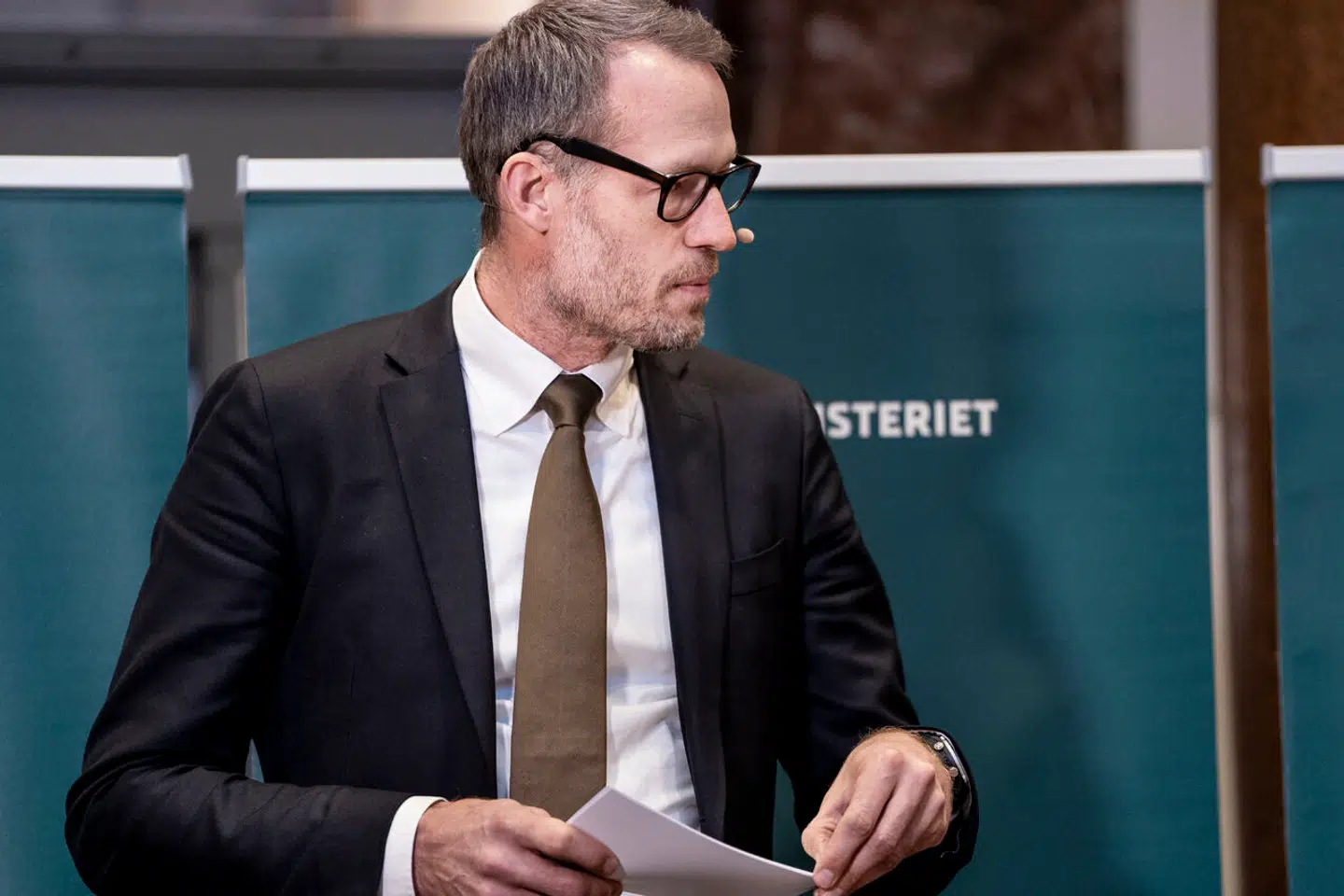 Morten Bæk blev tidligere i august sendt hjem fra Forsvarsministeriet. (Foto: Liselotte Sabroe/Ritzau Scanpix)