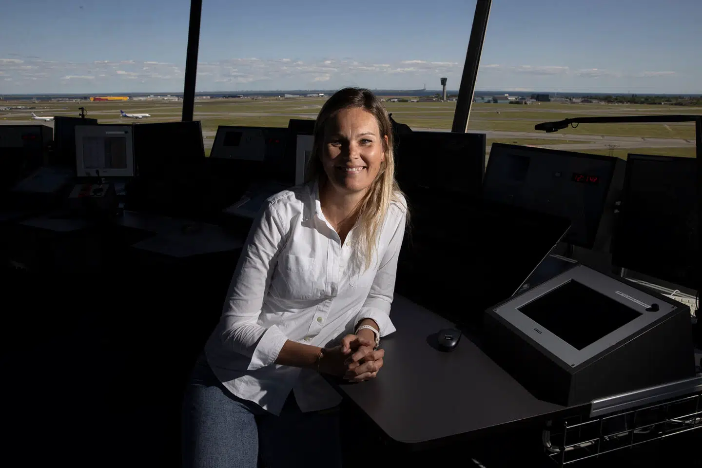 Louise Groot Degner er områdeflyveleder og rekrutteringschef for Naviair.