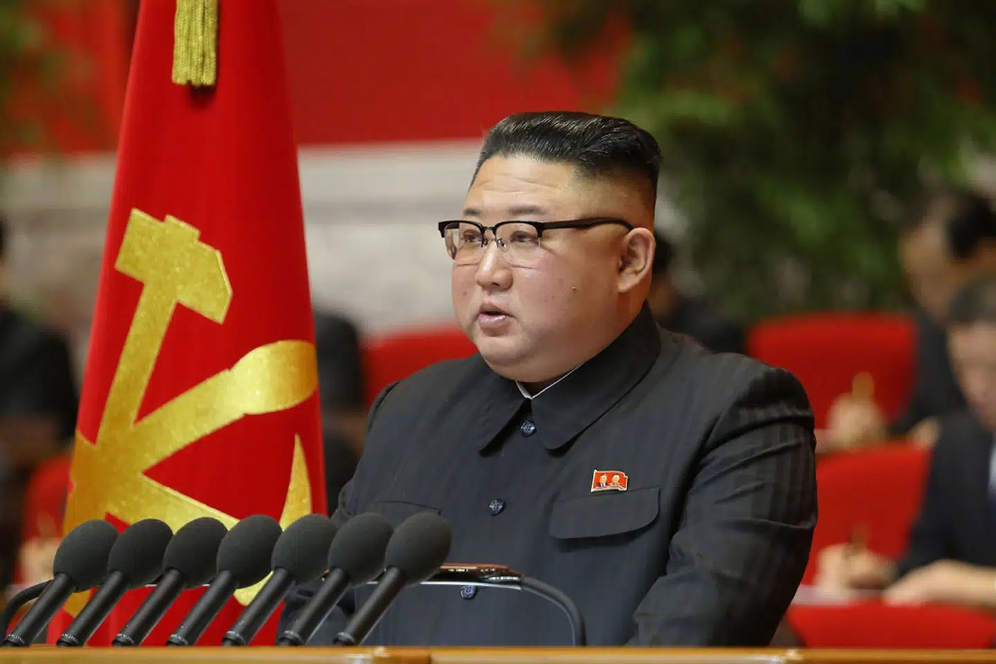 Kim Jong-un, der står i spidsen for Nordkorea, har erklæret, at hans land er en uomstødelig atommagt. (Arkivfoto). – Foto: -/Ritzau Scanpix