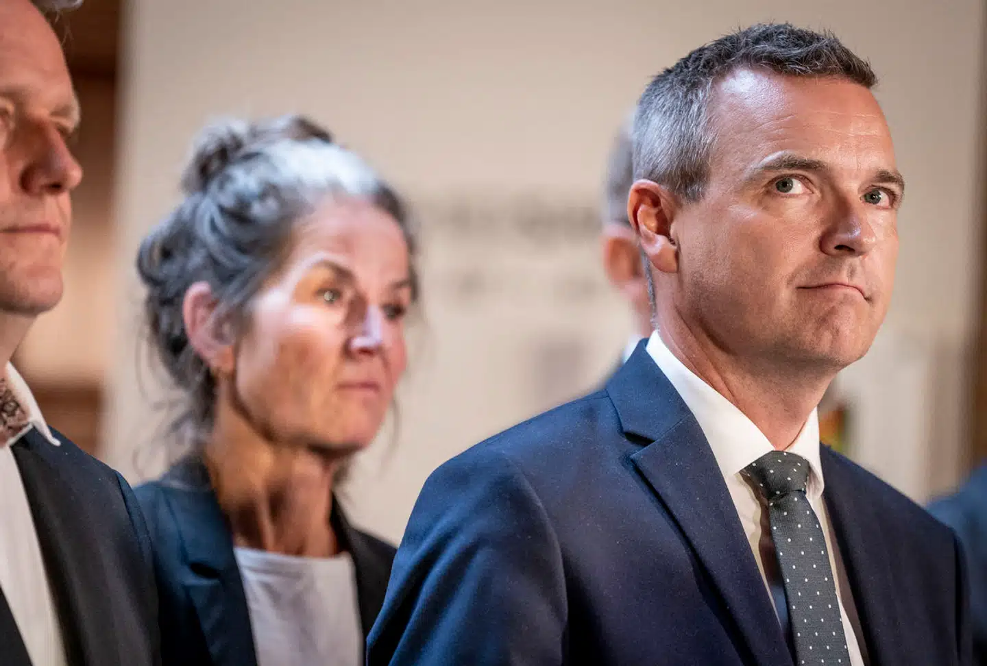 Børne- og ungdomsborgmester Jakob Næsager (K). Enhedslisten, Det Konservative Folkeparti, Radikale Venstre, Venstre, Alternativet, Liberal Alliance, Nye Borgerlige og Dansk Folkeparti i Københavns Borgerrepræsentation holder doorstep om budgetaftalen på Københavns Rådhus fredag den 9. september 2022.