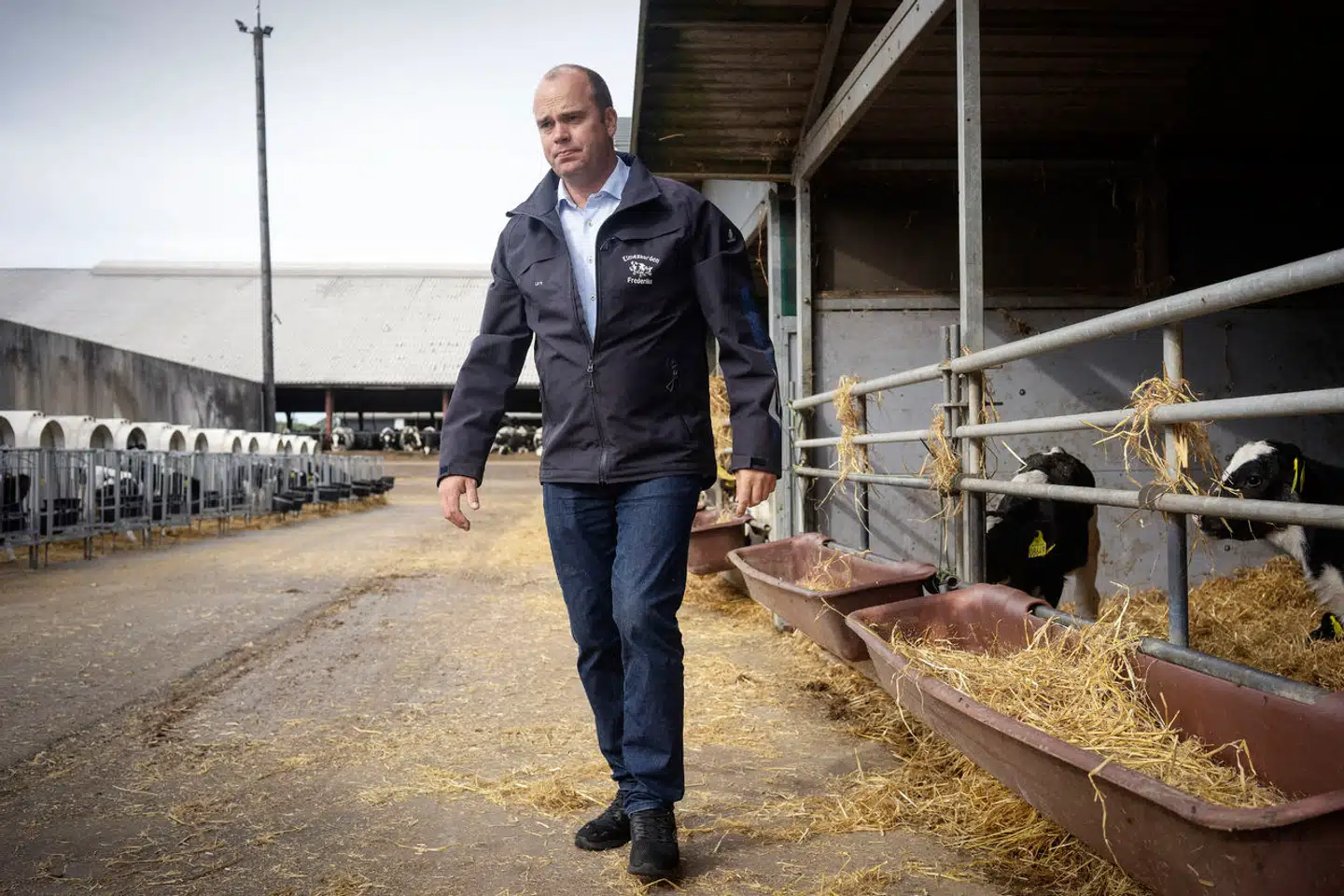 Lars Kristensen har siden 2006 drevet Elmegården ved Karup. I dag er gården et større landbrug. Selv siger han, at han på mange måder er mere leder end landmand.