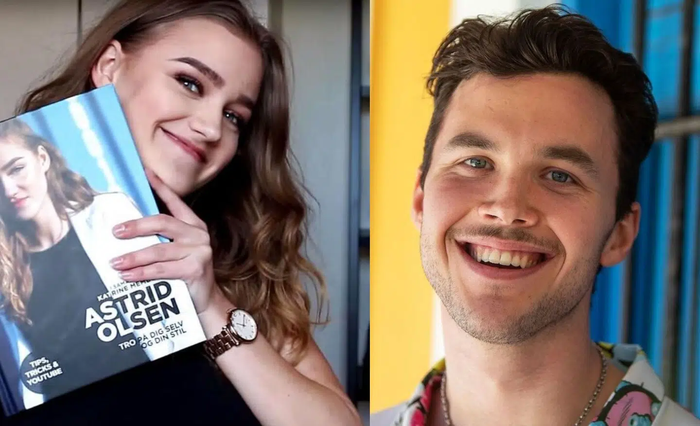 Astrid Olsen og Boris Hiort står nu frem som kærester - men forinden var forholdet tæt på at gå i stykker. Foto: PR.