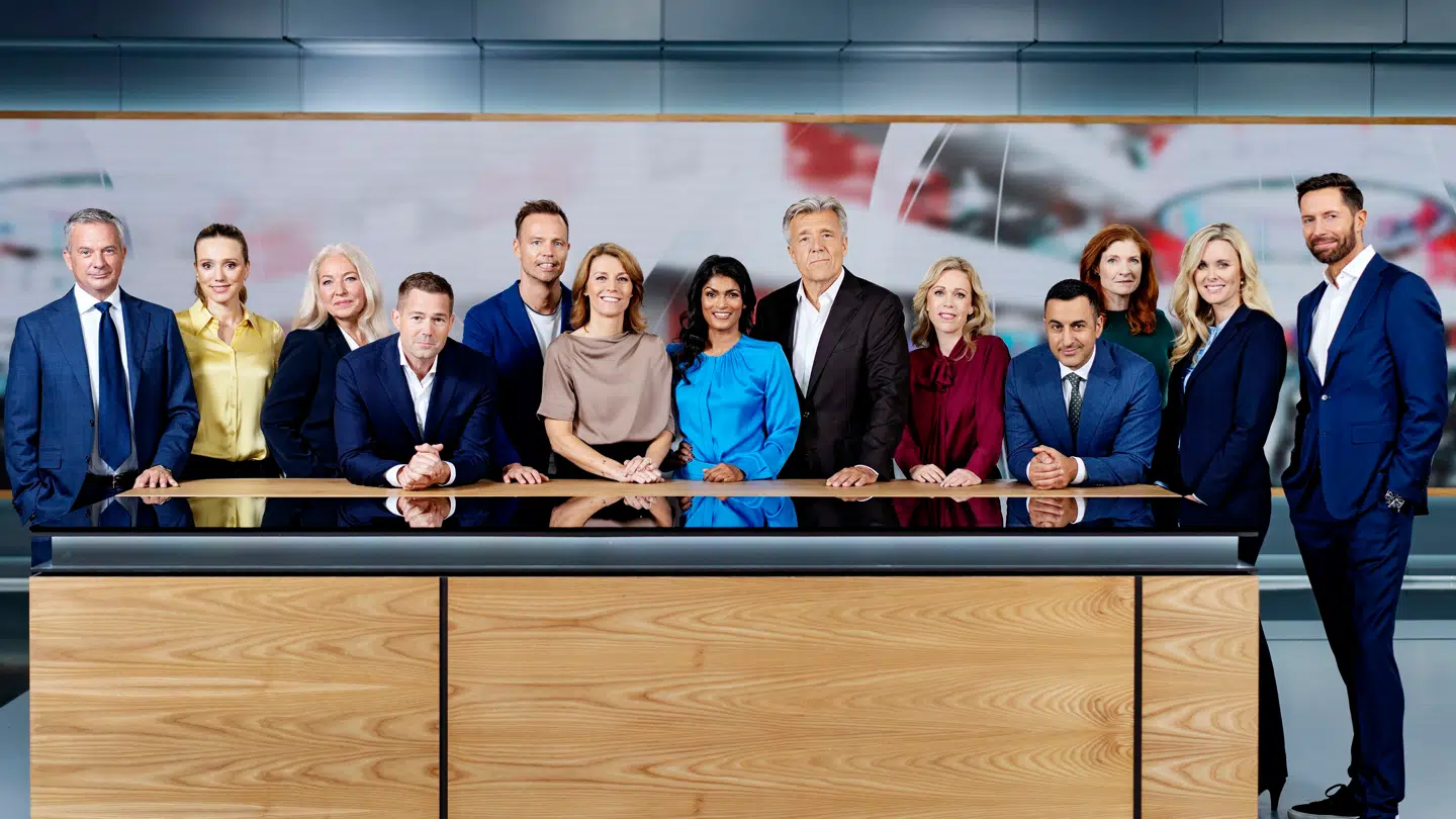 Det samlede værtshold bag TVA, der kan ses hele tiden på DR’s digitale platforme.