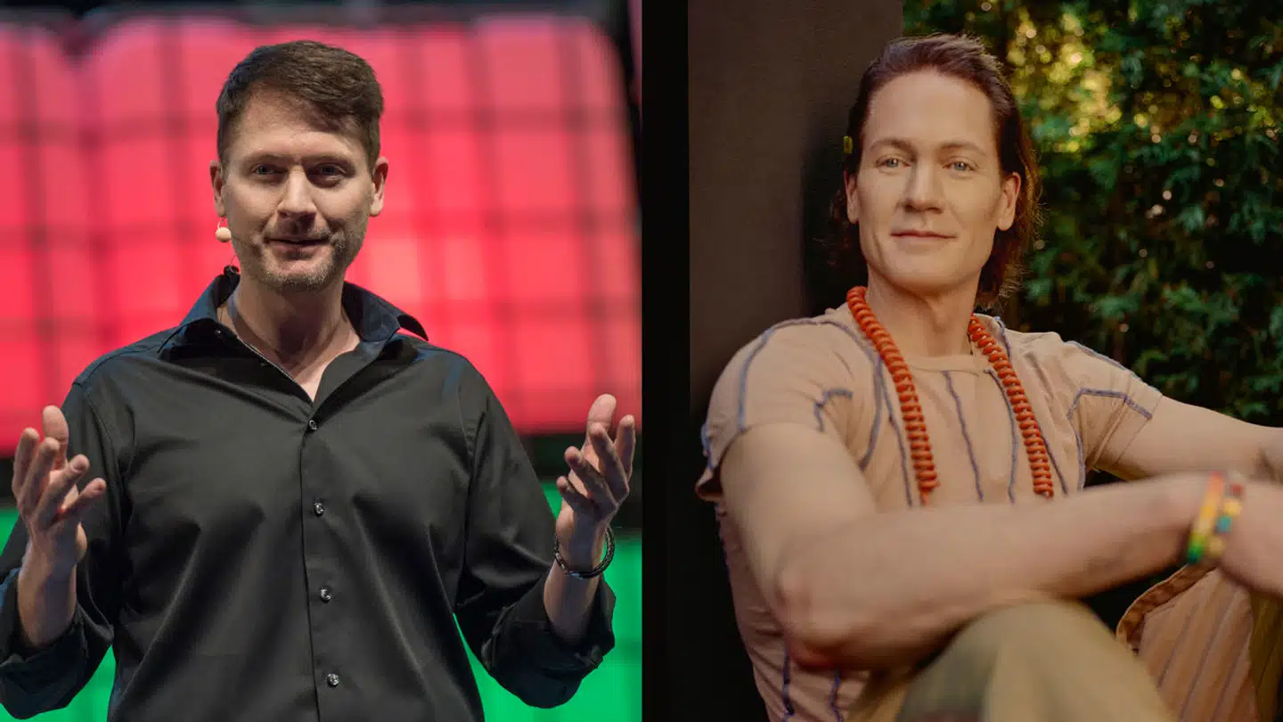 Amerikaneren Bryan Johnson er kendt som en af de personer, der er gået længst i jagten på at sænke sin aldring og holde sig så ung som muligt. Billedet til venstre viser, hvordan han så ud i 2017, før han omlagde sin livsstil i jagten på ungdom, mens billedet til højre viser, hvordan han ser ud i dag.