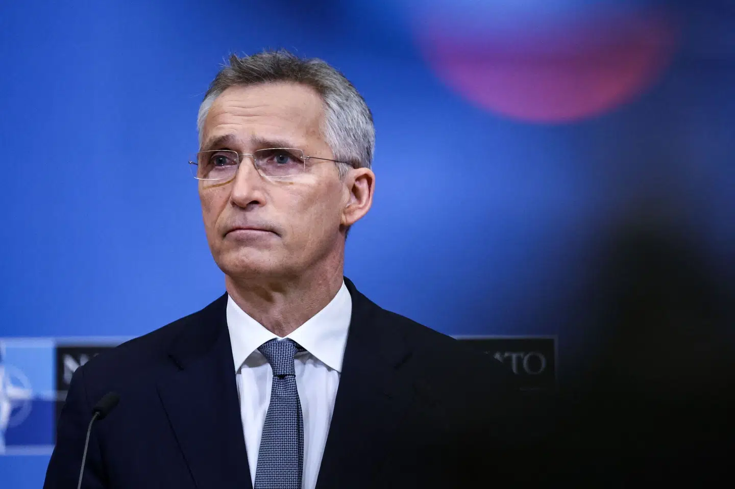 Torsdag morgen taler Jens Stoltenberg i Europa Parlamentet i Bruxelles. (Arkivfoto). Kenzo Tribouillard/Ritzau Scanpix