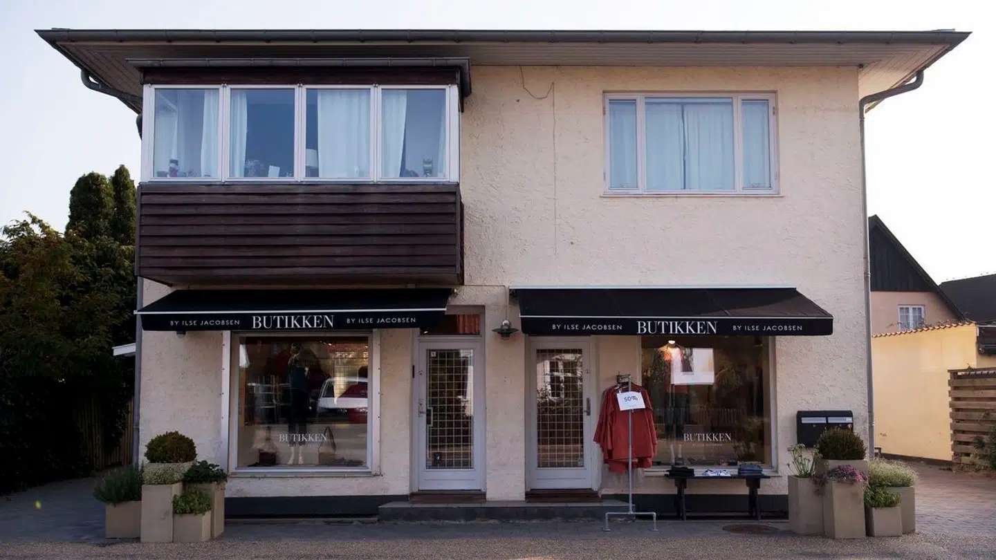 Reportage fra Hornbæk om Ilse Jacobsen.