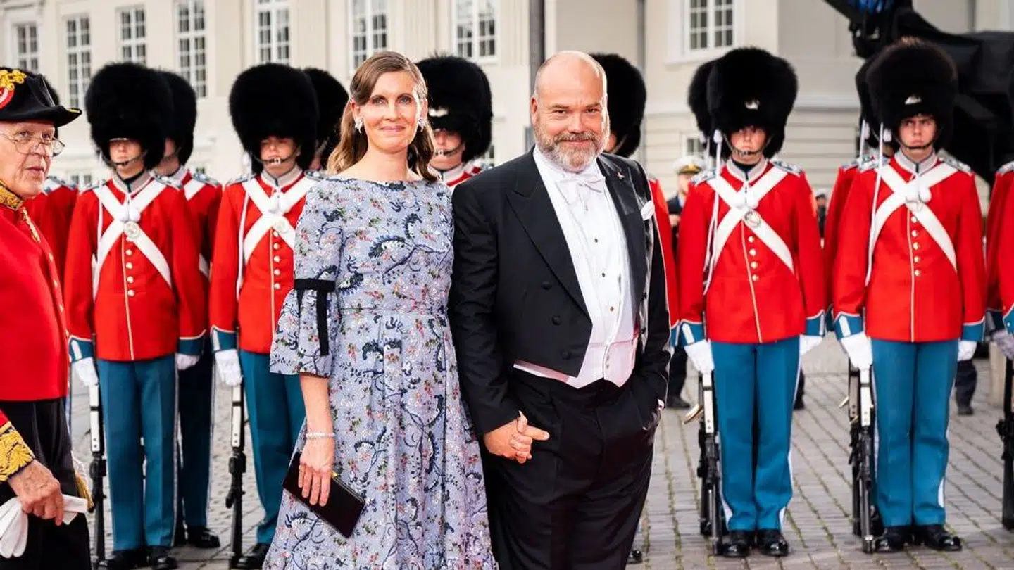 Anders Holch Povlsen med sine kone Anne.