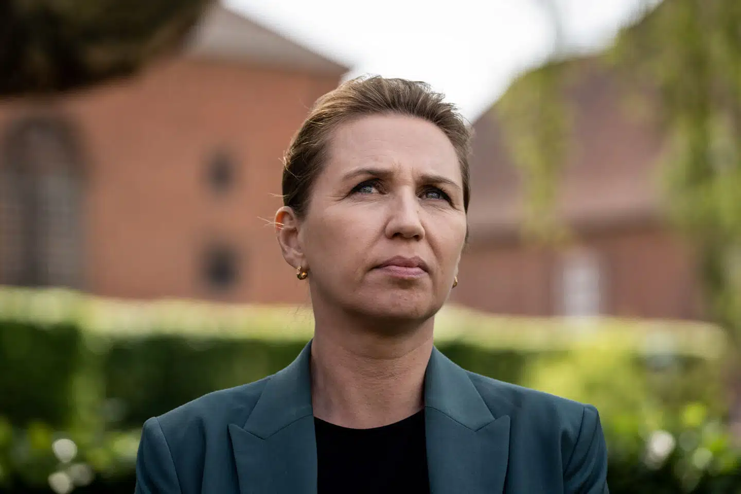 Når Mette Frederiksen og Joe Biden taler sammen under fire øjne mandag, er hendes eventuelle jobskifte efter alt at dømme det afgørende emne.. Foto: Emil Nicolai Helms, Scanpix.