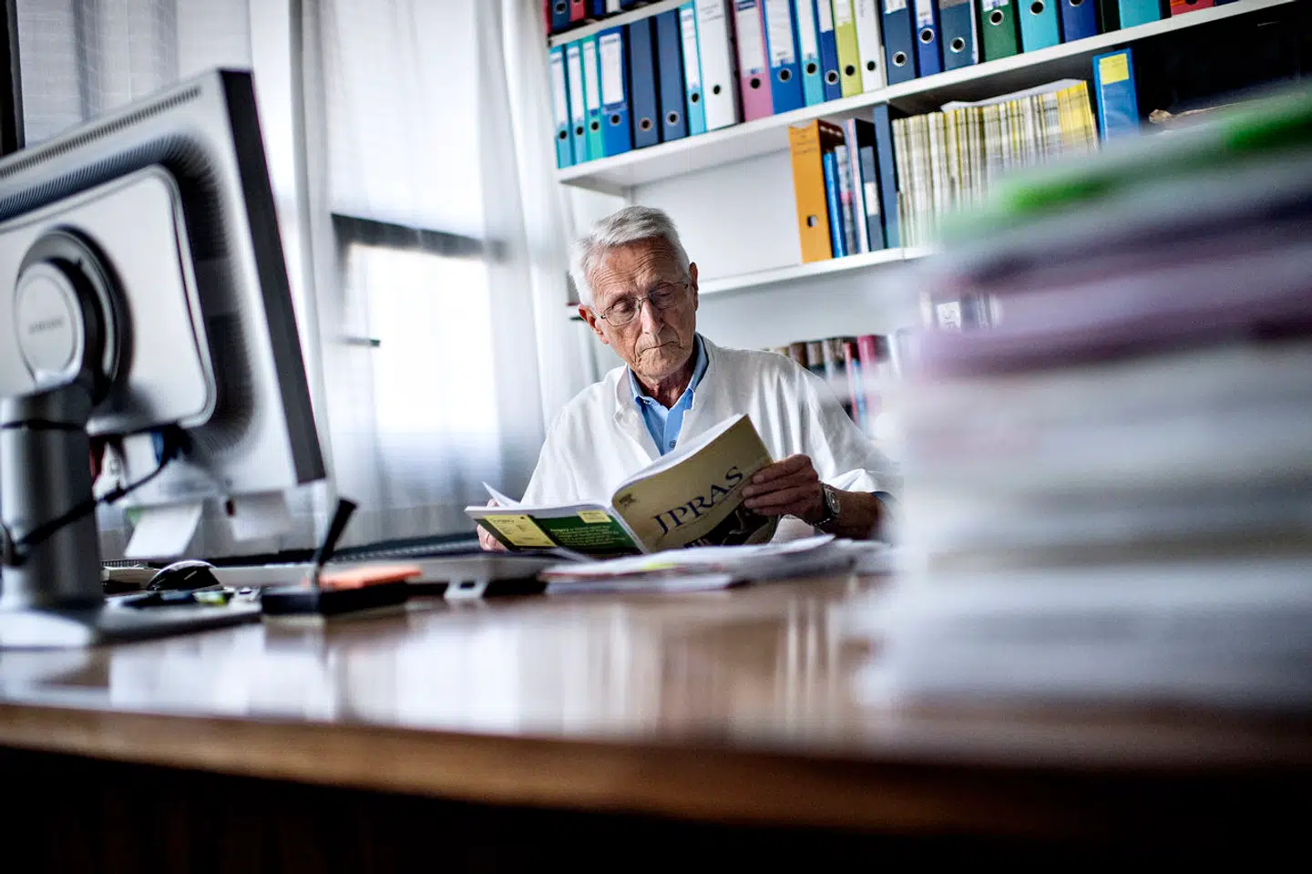 Mange ældre ønsker at blive på arbejdsmarkedet efter pensionsalderen, men nogle finder det svært. Arkivfoto: Bax Lindhardt, Scanpix.
