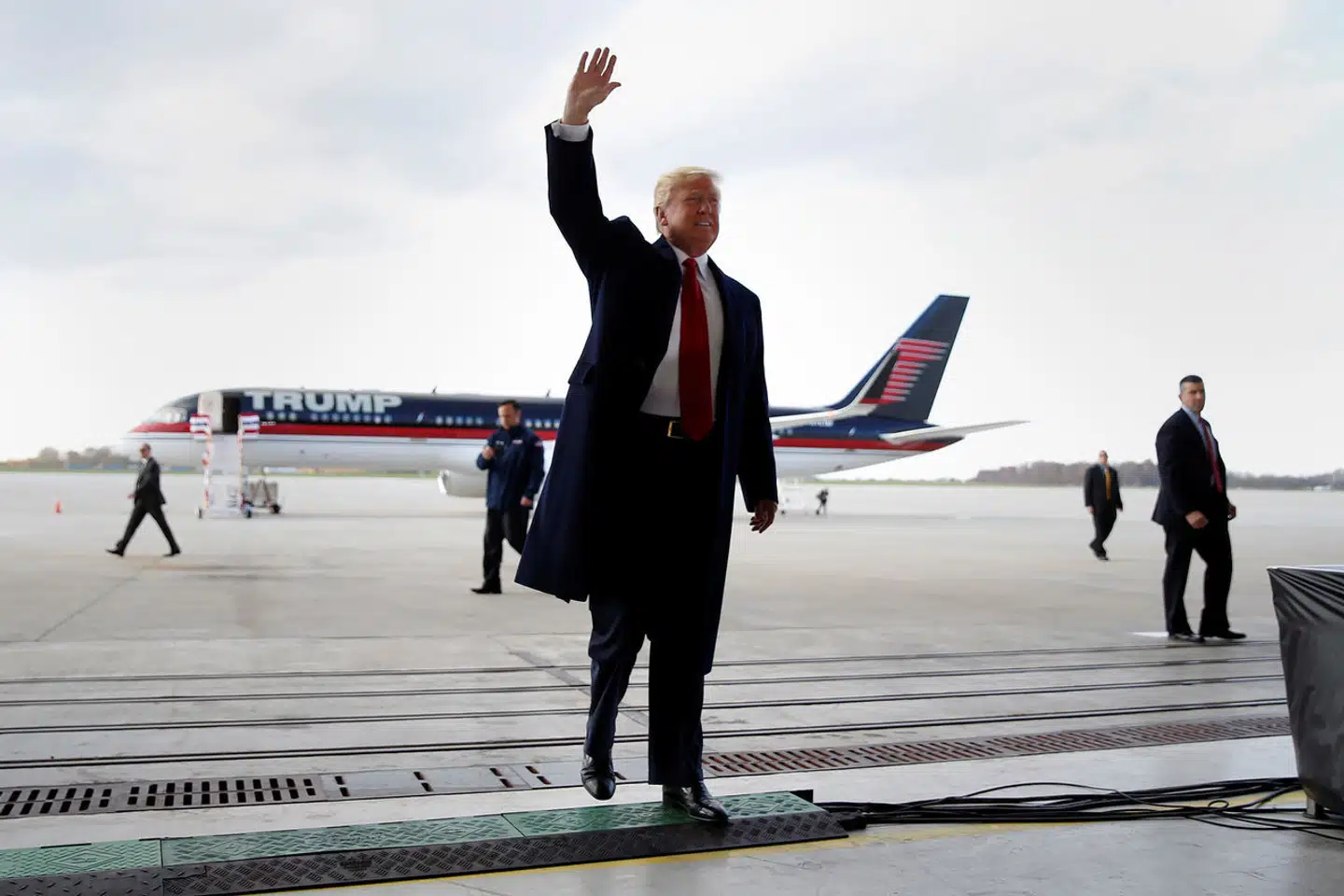 Donald Trump under valgkampen i 2016. I mandags udkom en rapport med en spektakulær konklusion: Trump har hele tiden talt sandt, når han påstod at være offer for et komplot med FBIs medvirken. Foto: Carlo Allegri, Reuters, Scanpix.