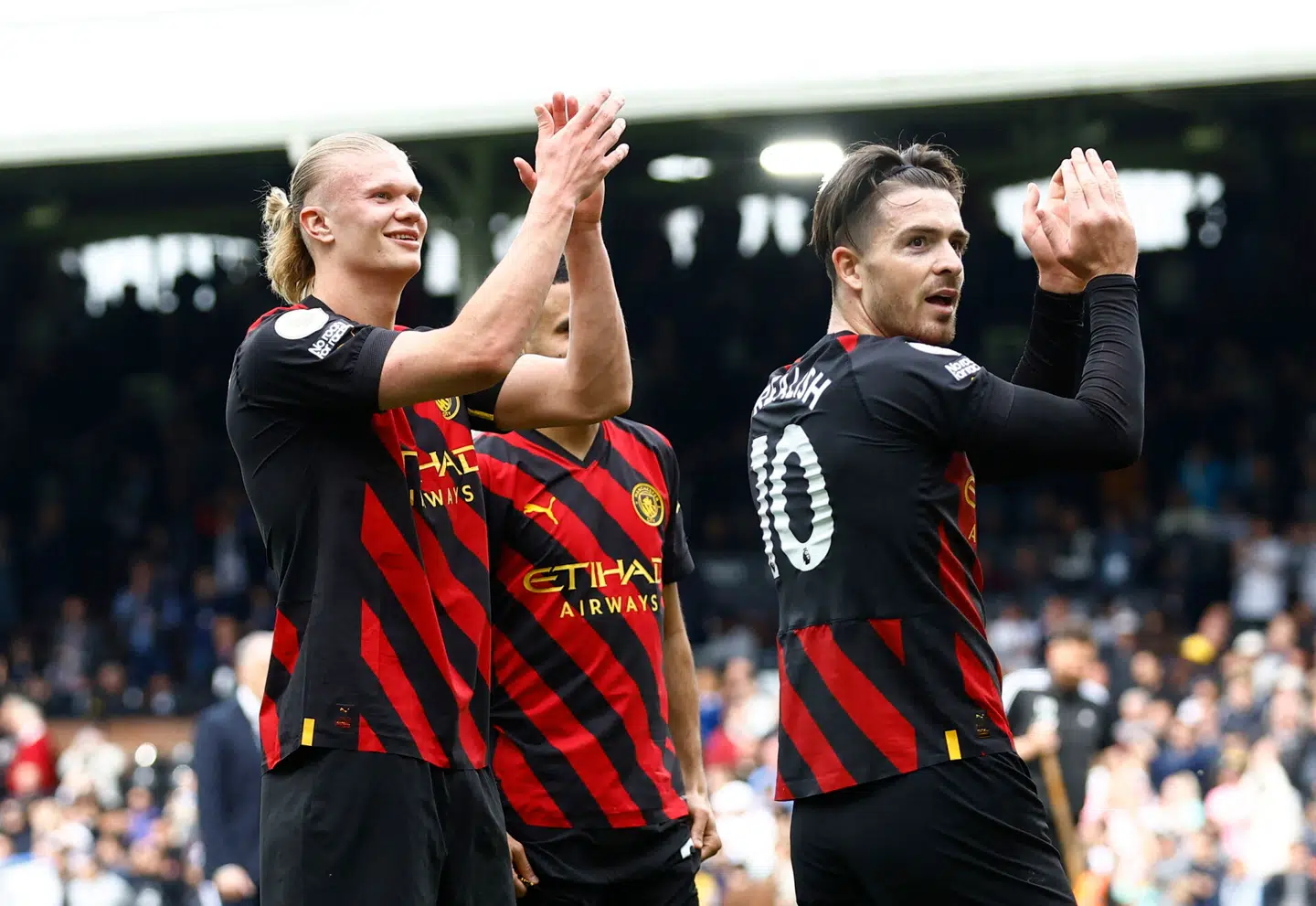 I øjeblikket ligger De Forenede Arabiske Emirater (Manchester City) nummer 1 i England. Foto: Peter Cziborra, Reuters, Scanpix.