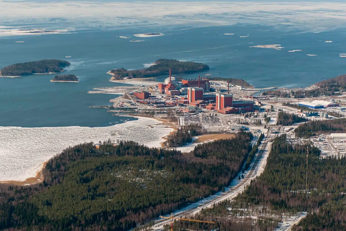 Det finske kernekraftværk Olkiluoto blev tidligt søndag morgen sat i regelmæssig drift. Foto: Tapani Karjanlahti, TVO / Scanpix