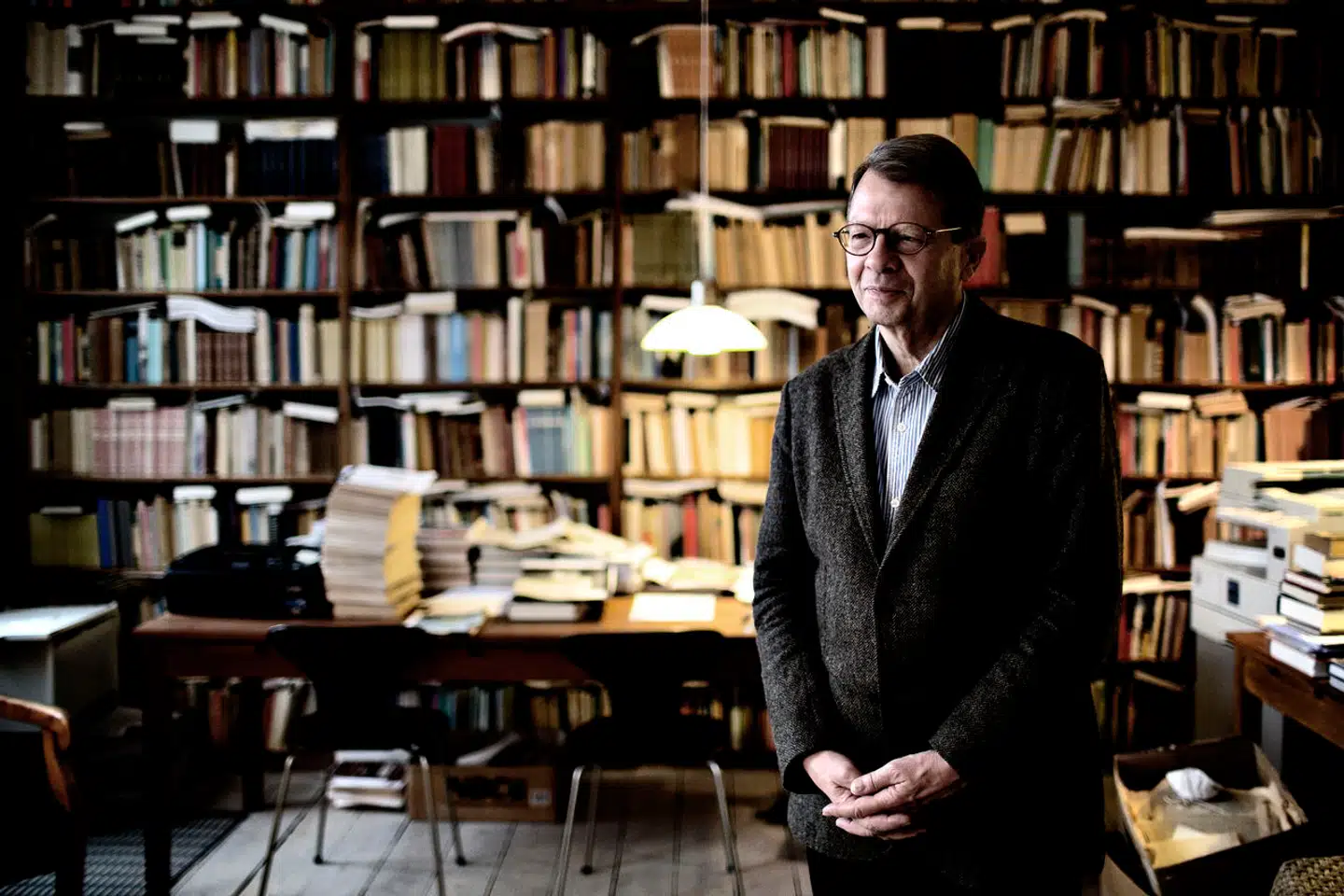 Hans Hertel døde natten til søndag, 84 år gammel. Arkivfoto: Joachim Adrian, Scanpix