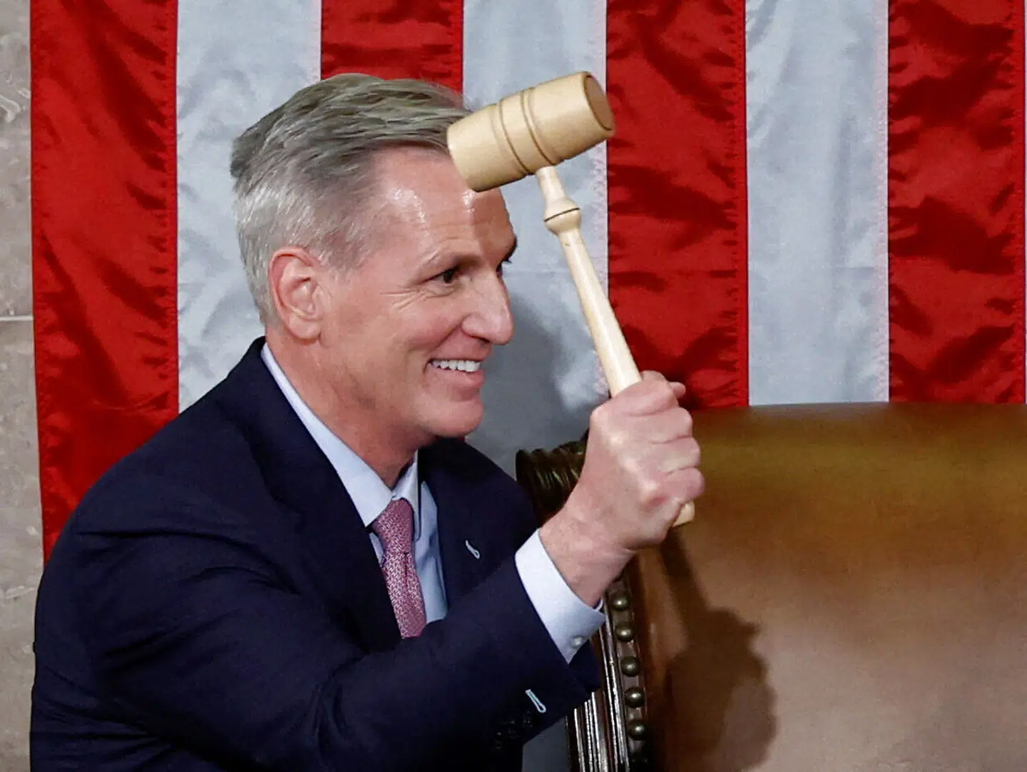 Kevin McCarthy er ny formand for Repræsentanternes hus. Foto: Evelyn Hockstein, Ritzau, Scanpix