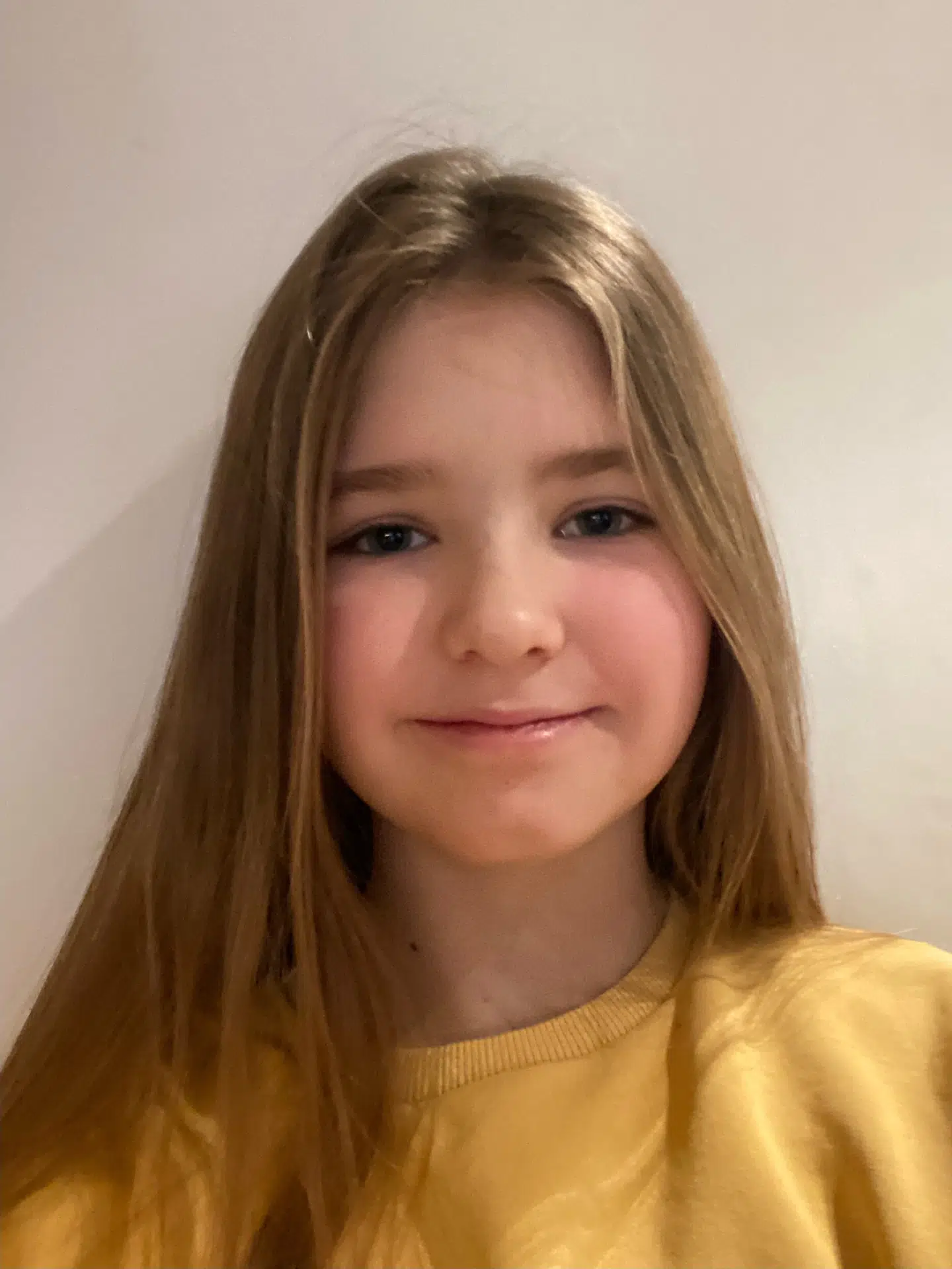 Lara er 12 år og går i 6. klasse. Privatfoto