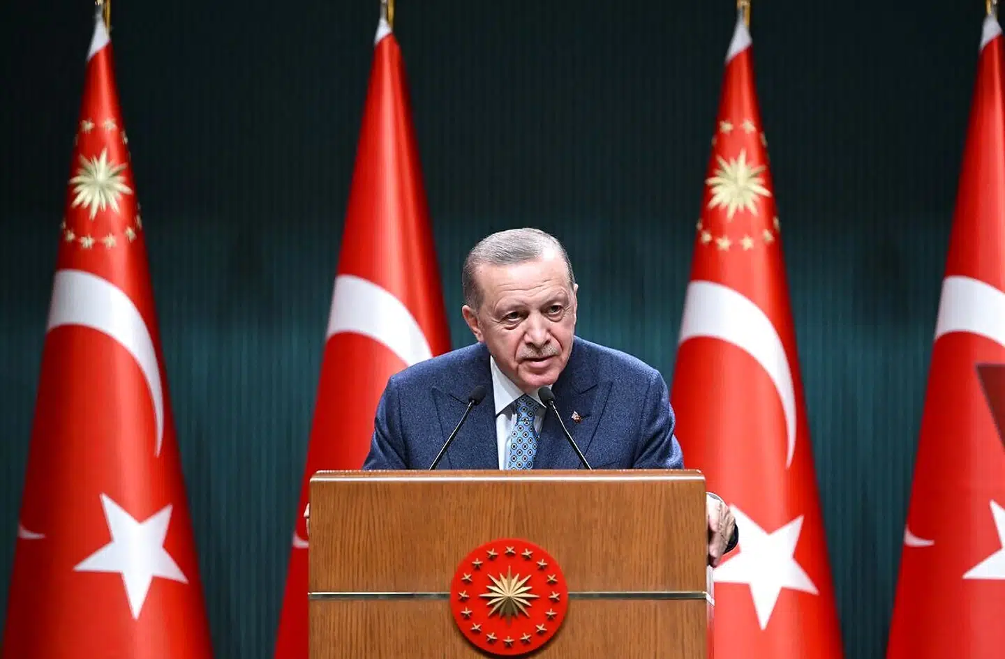 Erdogan har annammet en grundregel i grønspættebogen for autokrater: Hvis du vil vinde, skal du kun stille op mod tabere. Foto: Emin Sansar, Scanpix.