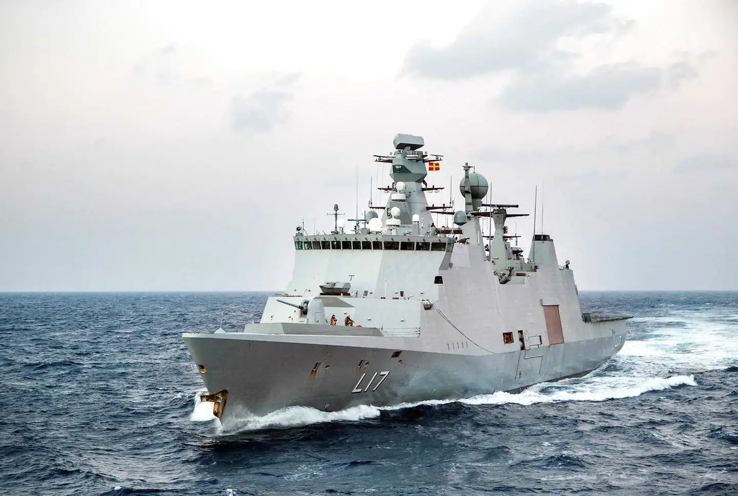 Fregatten Esbern Snare. Arkivfoto: Lars Magne Hovtun, Scanpix