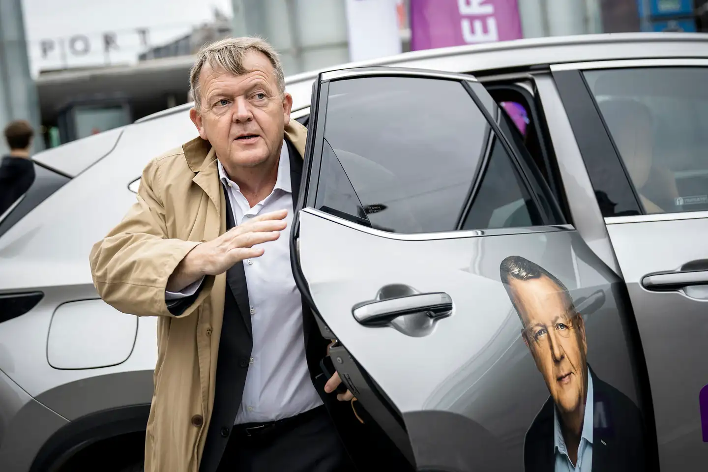 Den Sorte Ridder, Aslan, Løvehjerte, Joe Montana … Lars Løkke er en figur, der bevæger sig mellem myte og virkelighed, og det er også det, der gør ham så tiltrækkende, skriver Martin Krasnik. Foto: Thomas Lekfeldt, Scanpix.