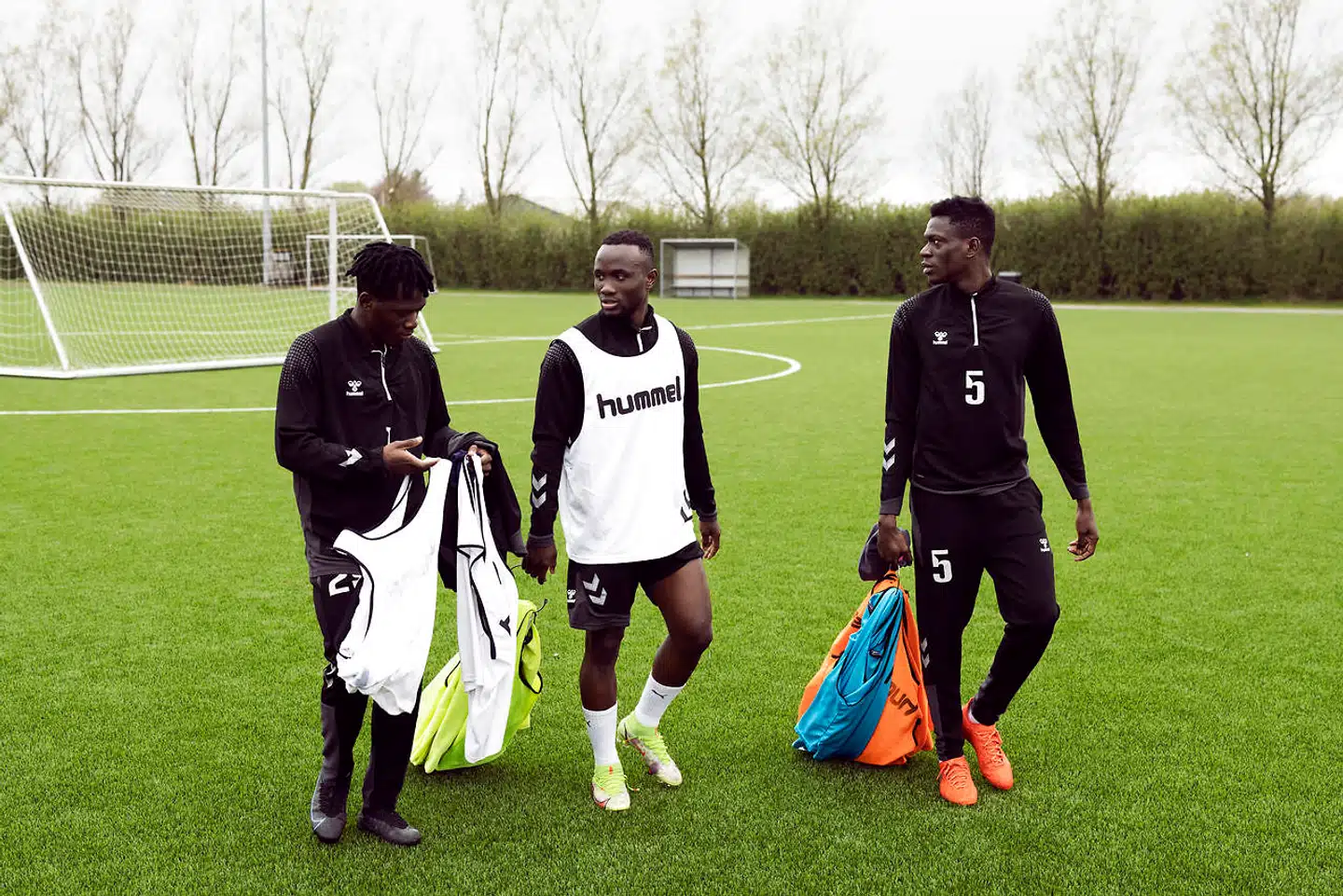 I løbet af det sidste år har ejeren af Jammerbugt FC hentet 20 nye spillere til klubben. Både spillere og lokalsamfund klager over dårlige vilkår og manglende betaling. Foto: Tor Birk Trads