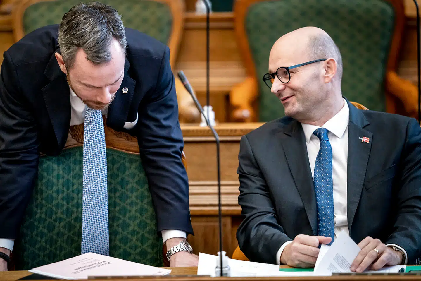Søren Pape Poulsen afviste i et større interview, at han og Jakob Ellemann-Jensen før valget kan aftale, hvem af de to der skal være blå statsministerkandidat. Arkivfoto: Mads Claus Rasmussen, Scanpix